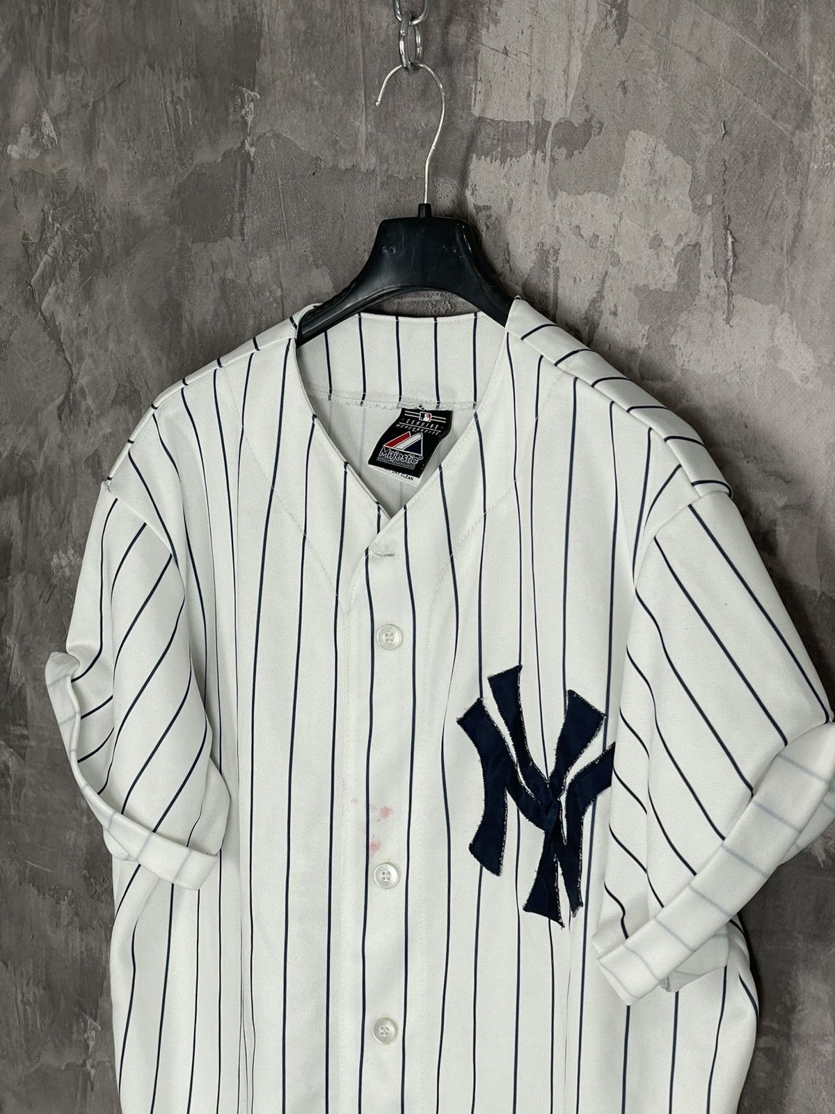 Majestic New York Yankees Vintage 90s baseball MLB Jersey Size US M / EU 48-50 / 2 - 7 Thumbnail