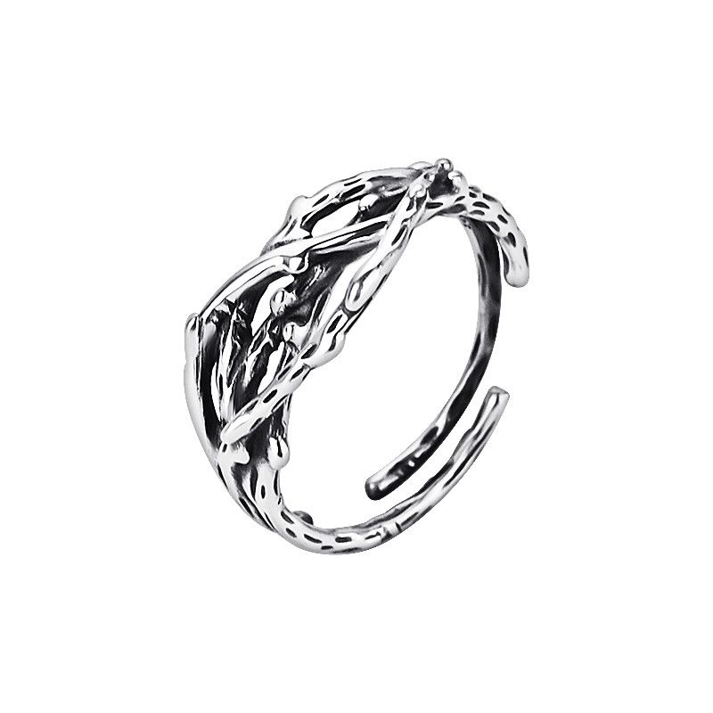Jewelry Hip-hop Jewelry Rings Open Size Chrome Ring (Size 7-13) Size ONE SIZE - 5 Thumbnail
