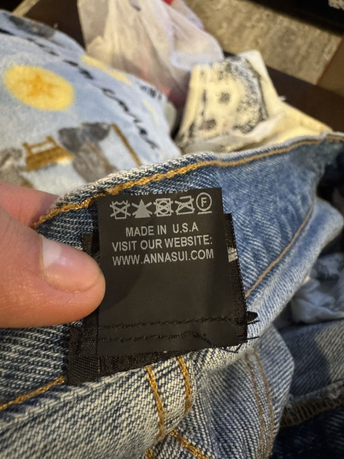 Levi's × SSENSE Levi Anna Sui Exclusive Size US 30 / EU 46 - 8 Thumbnail