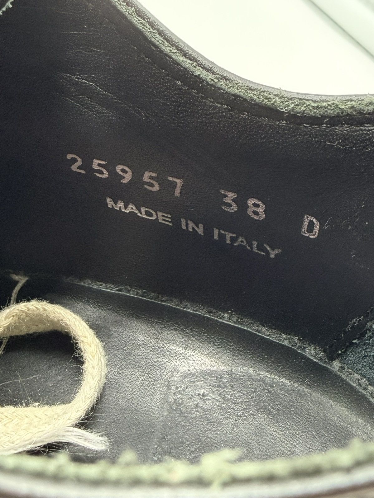 Rick Owens Size 7 - Rick Owens Ramones Low Black Mainline Leather Women Size US 7 / EU 40 - 7 Thumbnail