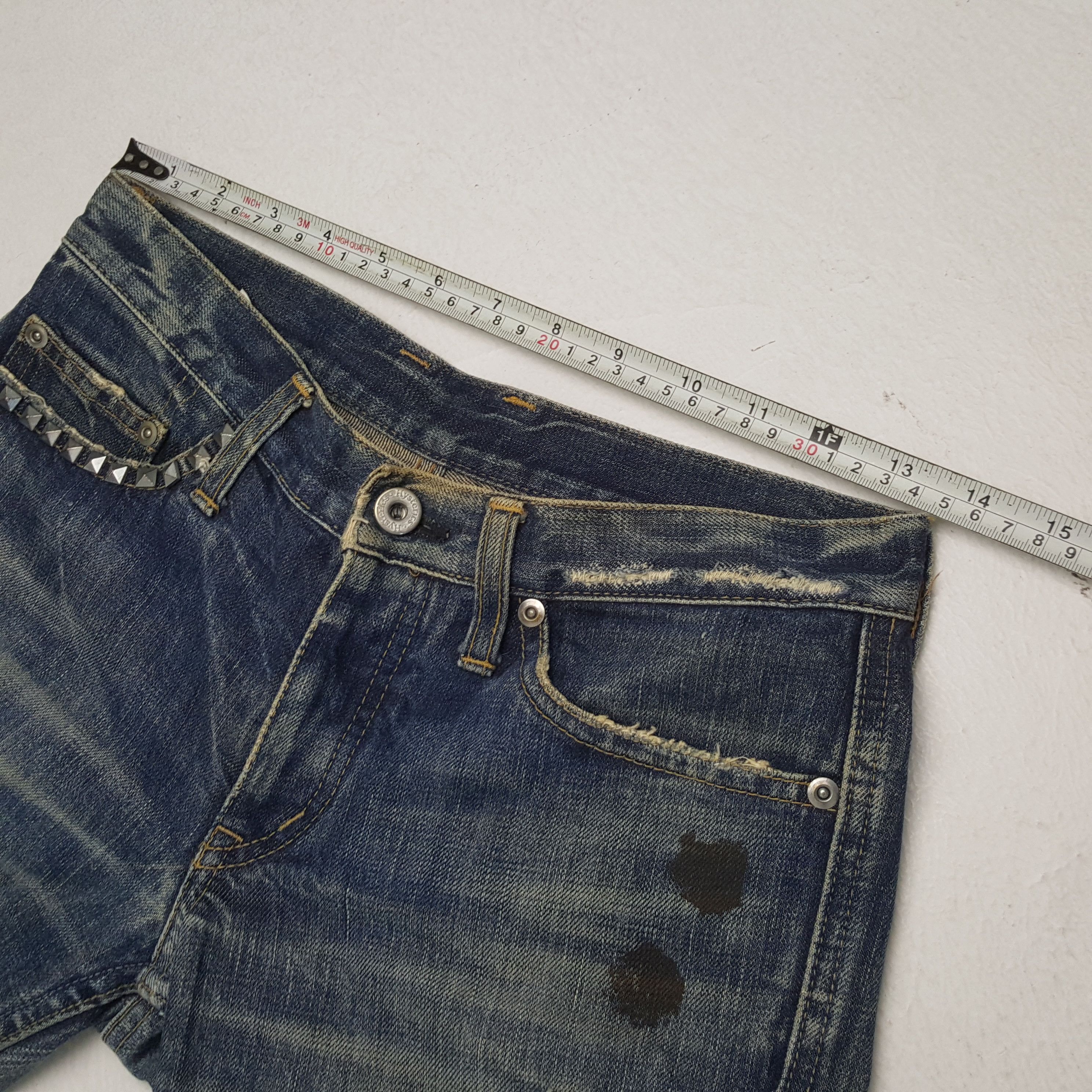 Hysteric Glamour × Japanese Brand × Vintage Vintage HYSTERIC GLAMOUR Japanese Fashion Brand Jeans Size 27" / US 4 / IT 40 - 7 Thumbnail