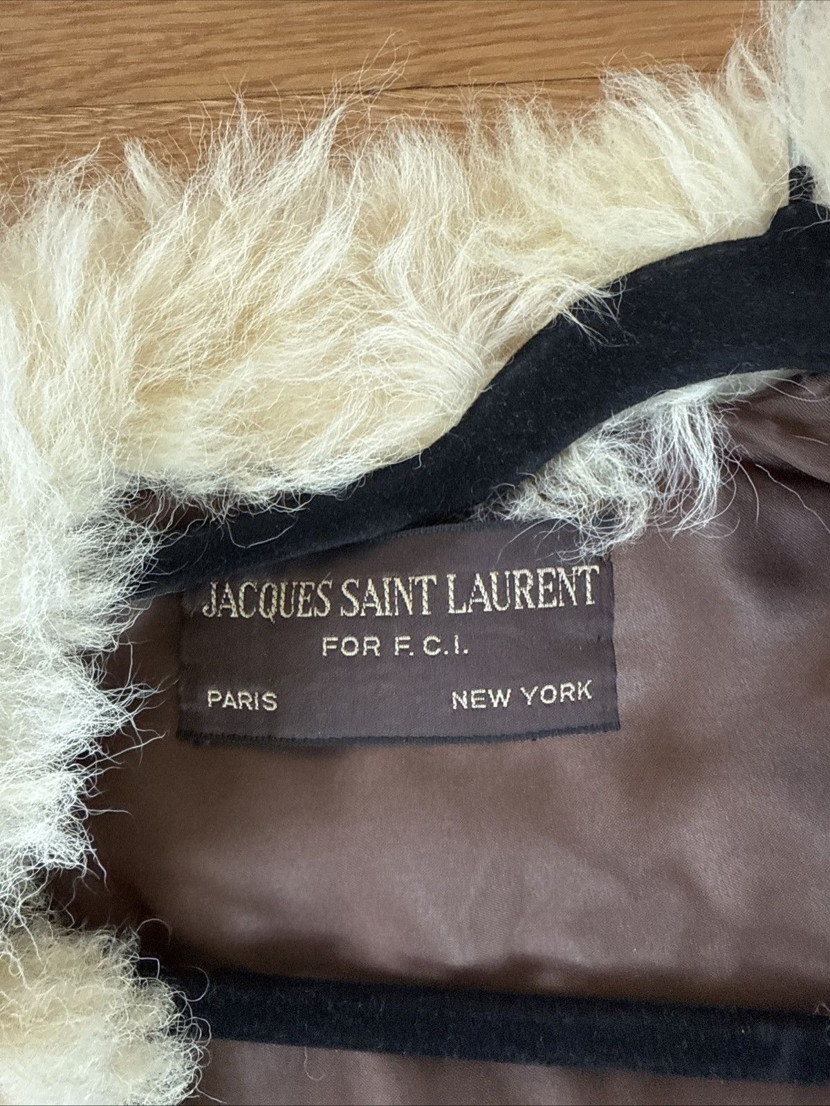 Jacques Saint Laurent Jacques Saint Laurent Paris NY Faux Mink Fur Coat, Lined Size L / US 10 / IT 46 - 2 Thumbnail