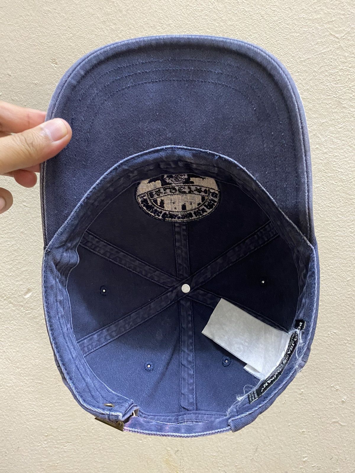 Polo Ralph Lauren Y2K Vintage Polo Jeans Company Beige Cap Size ONE SIZE - 4 Thumbnail