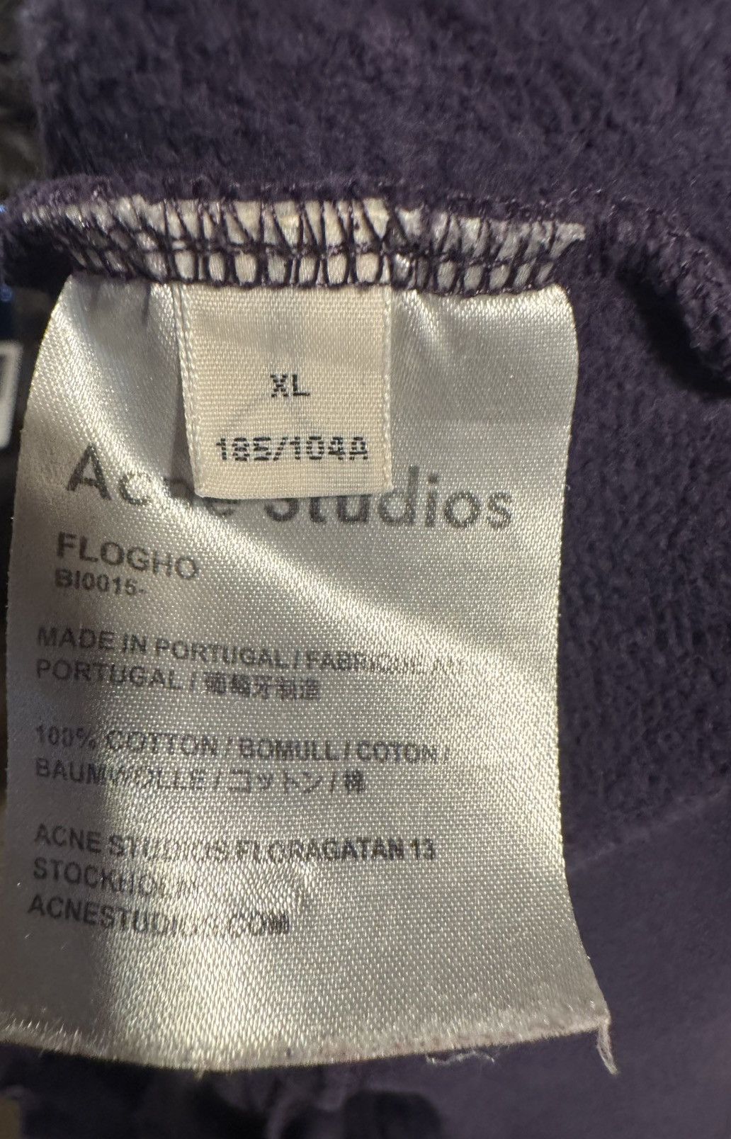 Acne Studios Acne Studios Mock Neck Sweatshirt Size US XL / EU 56 / 4 - 3 Thumbnail