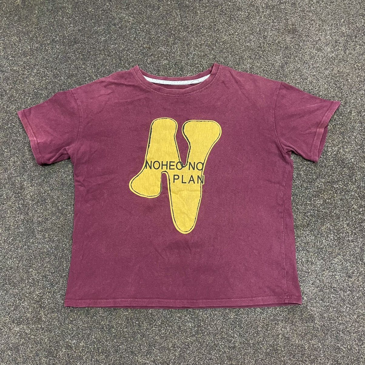Gildan Vintage Y2K ADULT “ NOHEI NO PLAN Rap BOXY “ FUNNY BuyTee Size US M / EU 48-50 / 2 - 1 Thumbnail