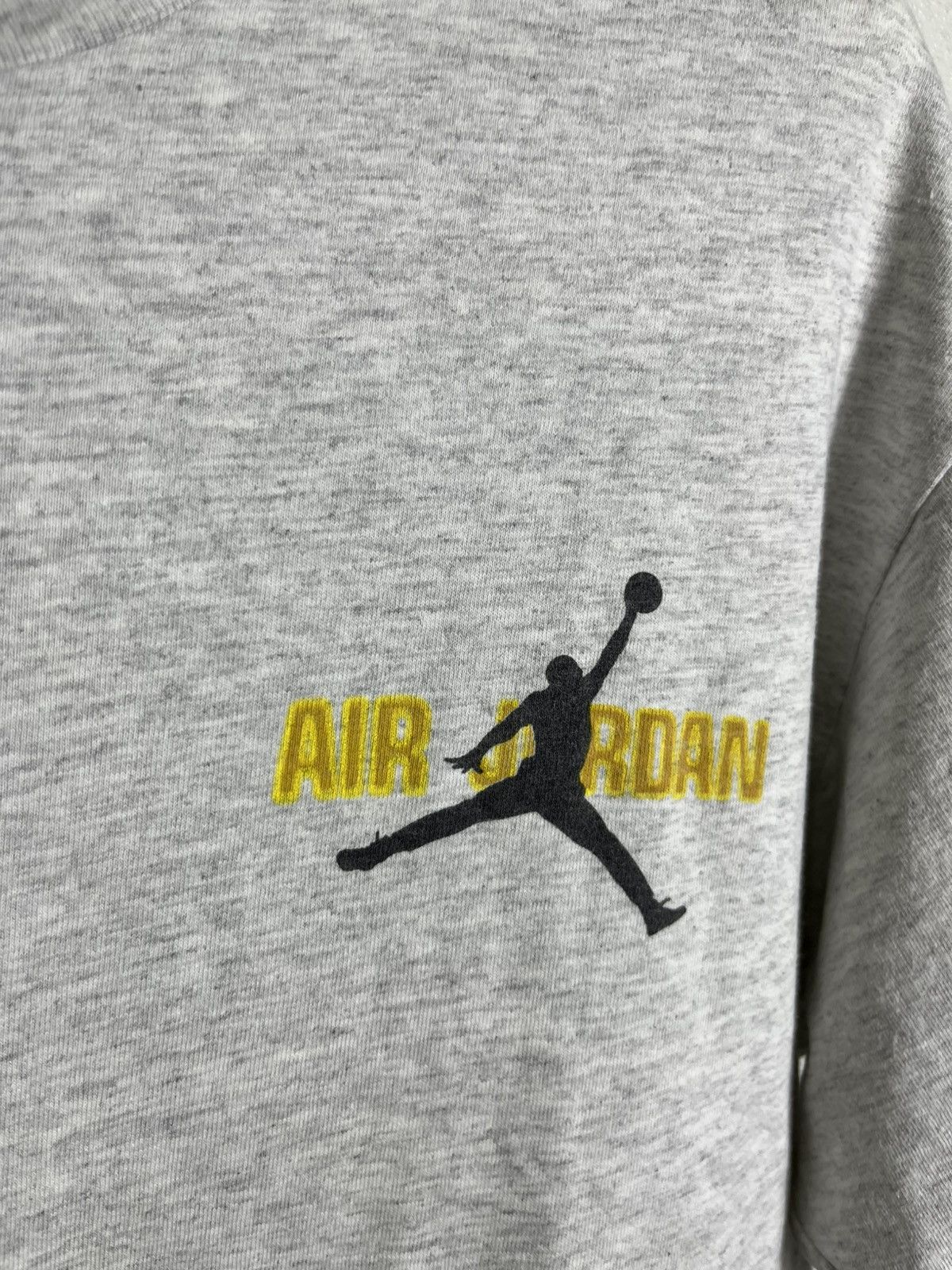 Nike RARE!!! Vintage 90’s NIKE AIR JORDAN BACKHIT Tshirt Size US M / EU 48-50 / 2 - 6 Thumbnail