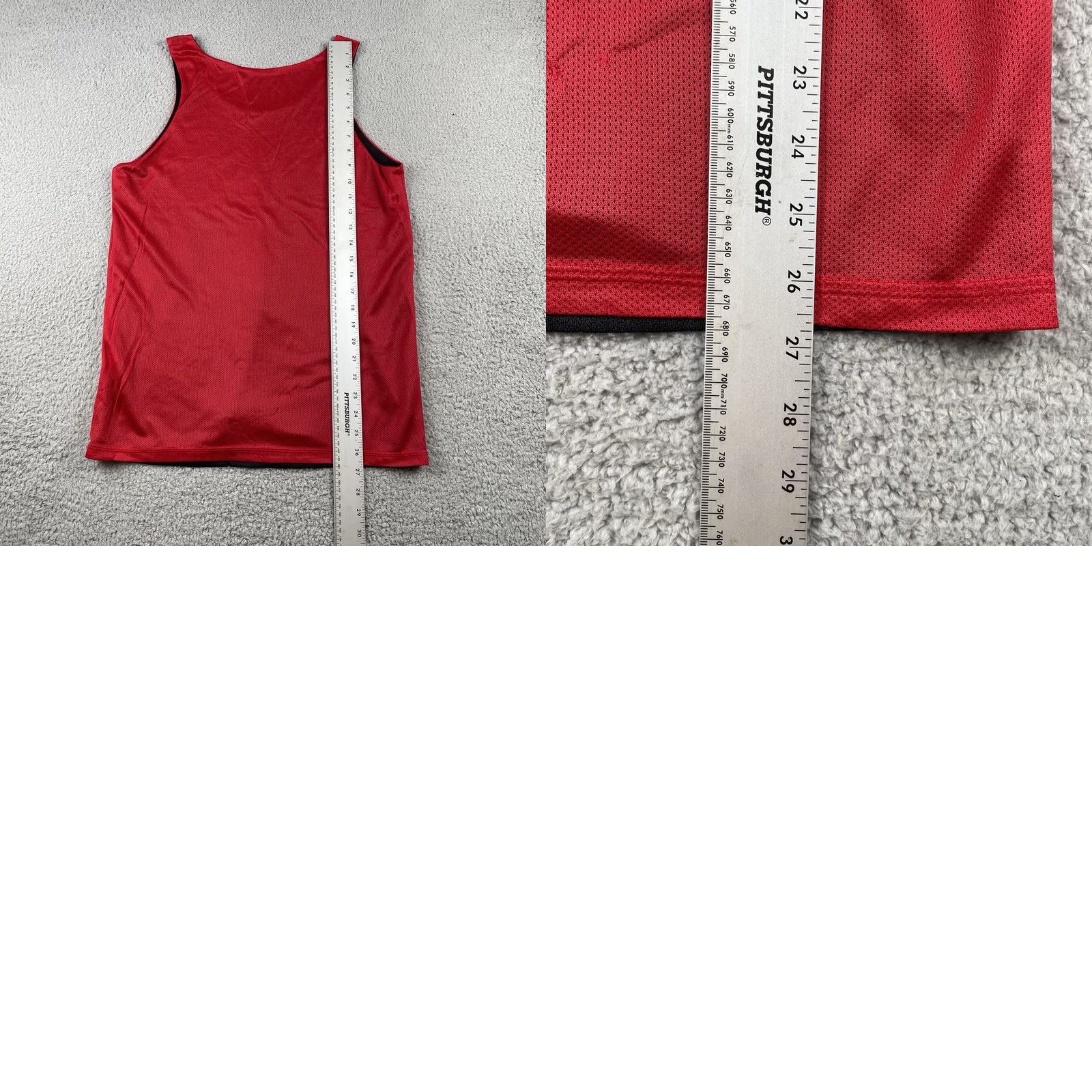 Vintage VINTAGE Texas Tech Reversible Red & Black Basketball Jersey Shirt Large Lightweight Size US L / EU 52-54 / 3 - 9 Thumbnail