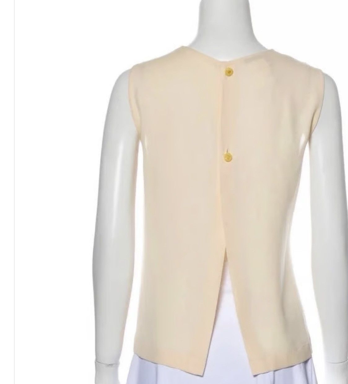 Chanel Vintage 1999 Chanel Sleevless Blouse Shell Size S / US 4 / IT 40 - 1 Thumbnail