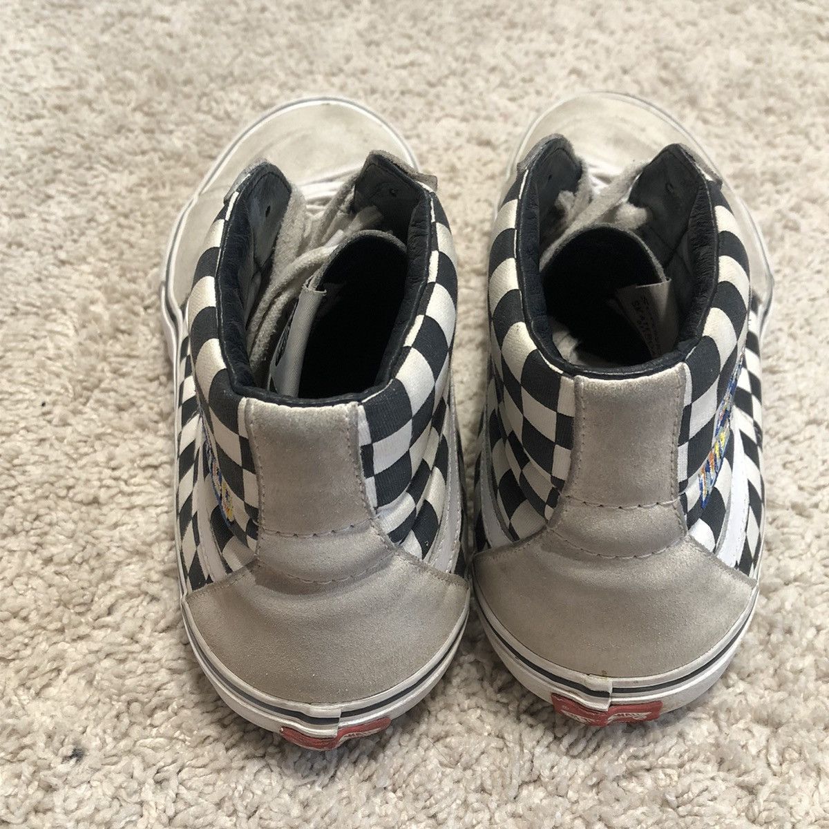 Supreme × Vans Supreme x Vans FTW Fuck the World Sk8-Hi Worn Size US 12 / EU 45 - 4 Thumbnail