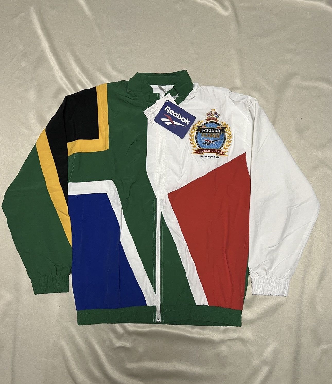 image of Soccer Jersey x Vintage South Africa Reebok Track Jacket Size : S, M, Xl, Men's