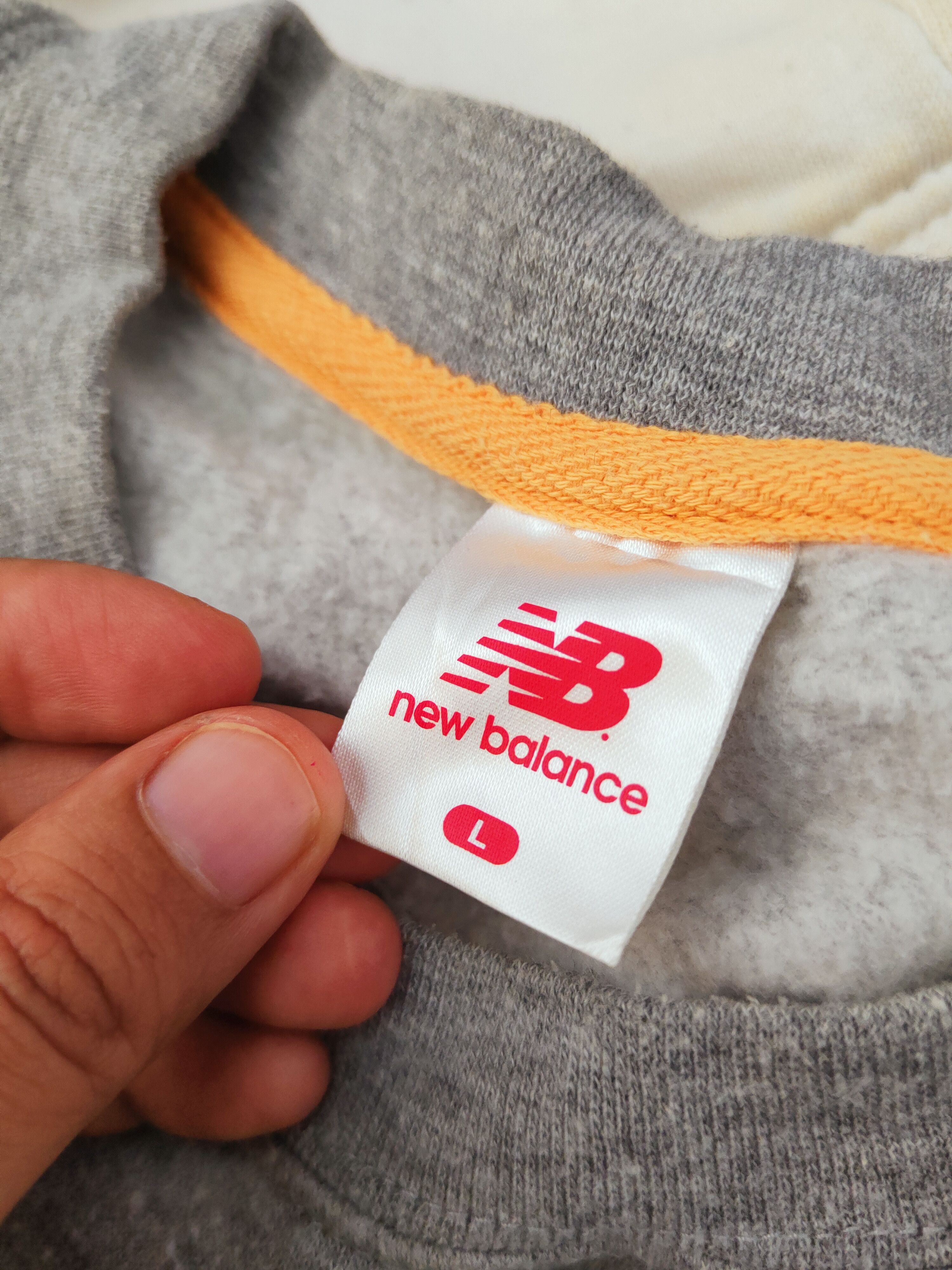 New Balance × Vintage New Balance Faded Gray Sweatshirts Size US L / EU 52-54 / 3 - 13 Thumbnail