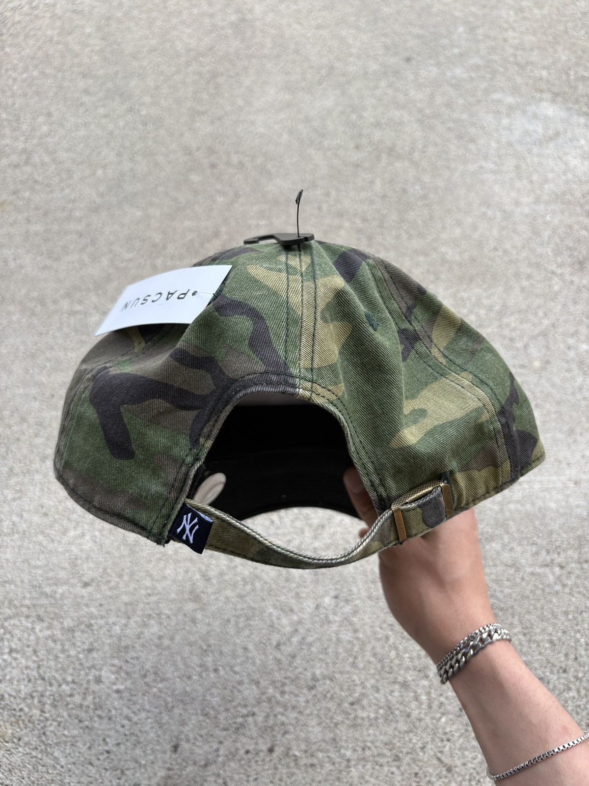 MLB × New Era × New York Yankees New Era MLB New York Yankees U.S. Woodland Camo Trucker Hat Size ONE SIZE - 2 Thumbnail