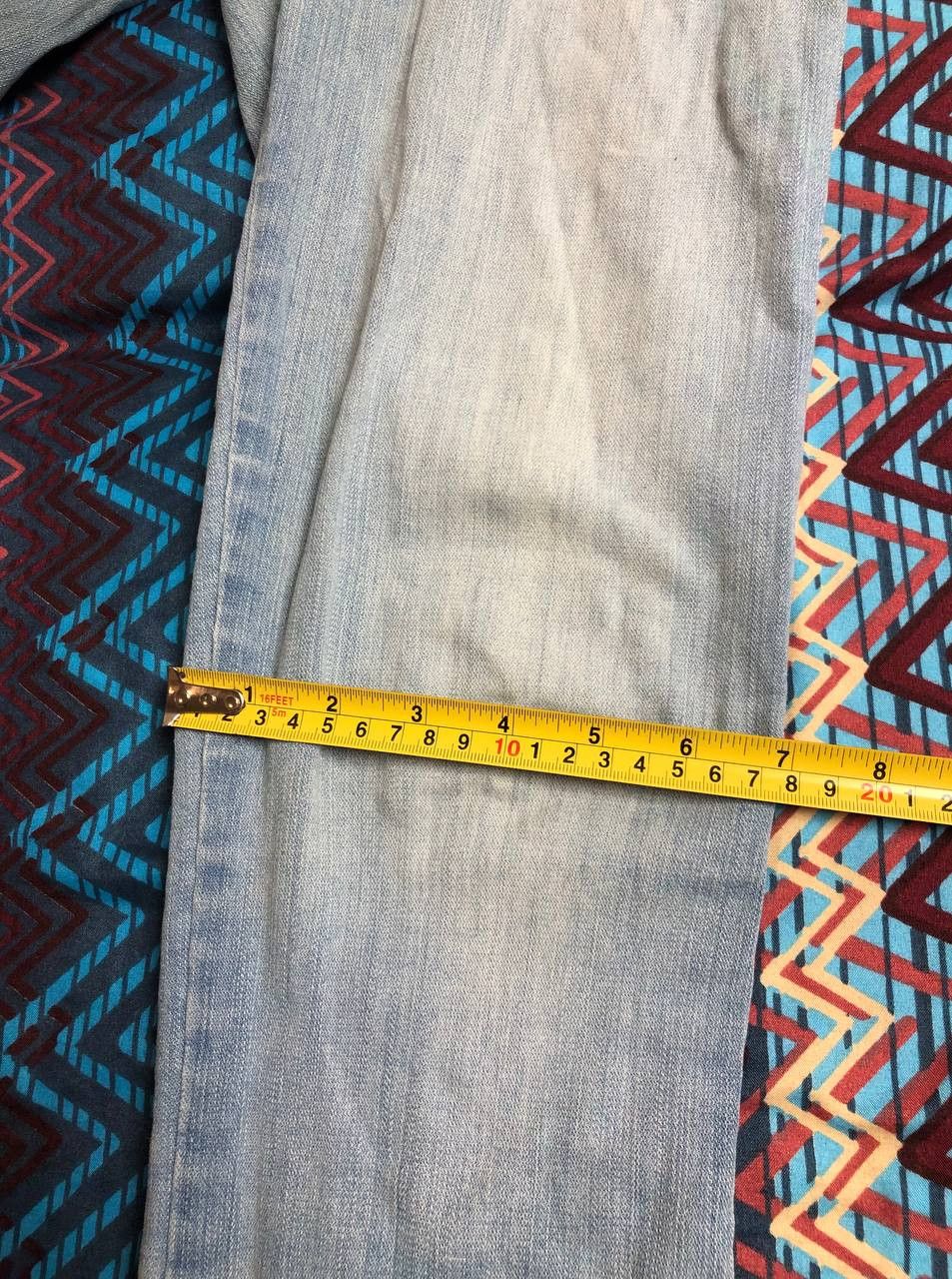 Diesel × Vintage Vintage Y2K Diesel Low Rise Slim Pants Washed Denim Jeans Size 28" / US 6 / IT 42 - 14 Thumbnail