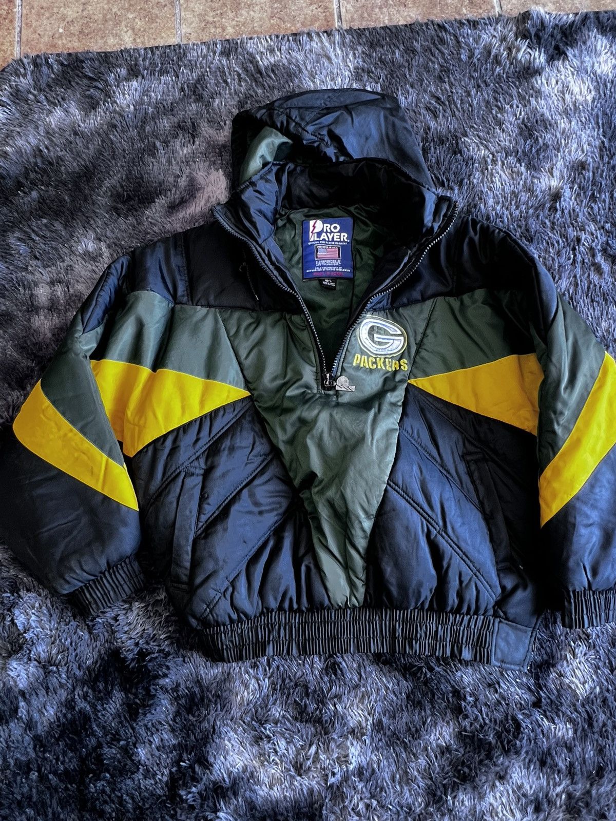 Pro Player × Vintage green bay pro player jacket Size US L / EU 52-54 / 3 - 3 Thumbnail