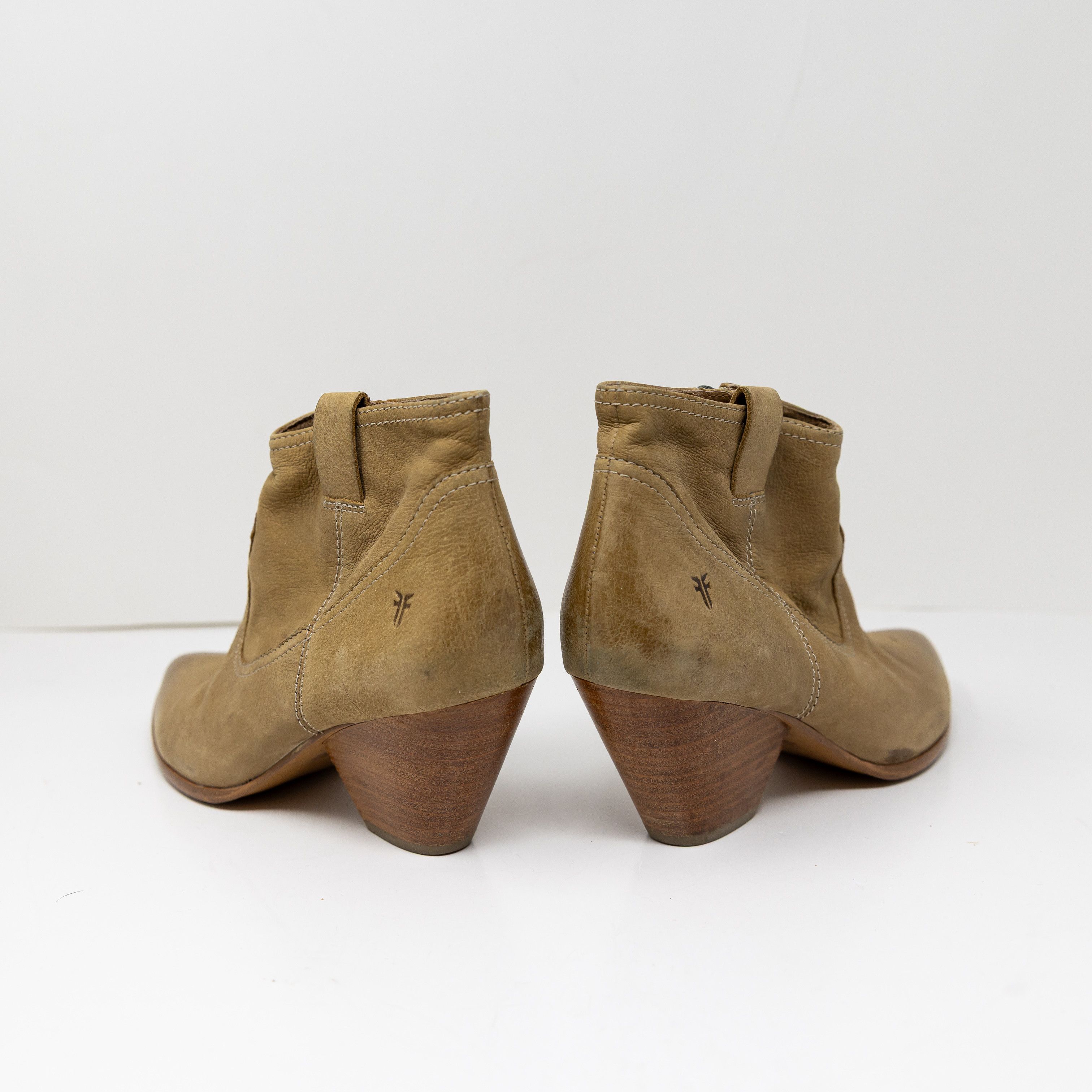 Frye Frye Women's Reina Genuine Suede Leather Size US 7.5 / IT 37.5 - 3 Thumbnail