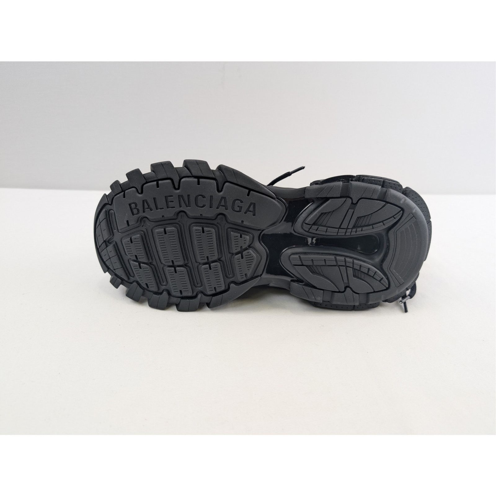 Balenciaga o1rshd1 Track Laces Shoe Sneakers in Black Size US 9 / EU 42 - 10 Thumbnail