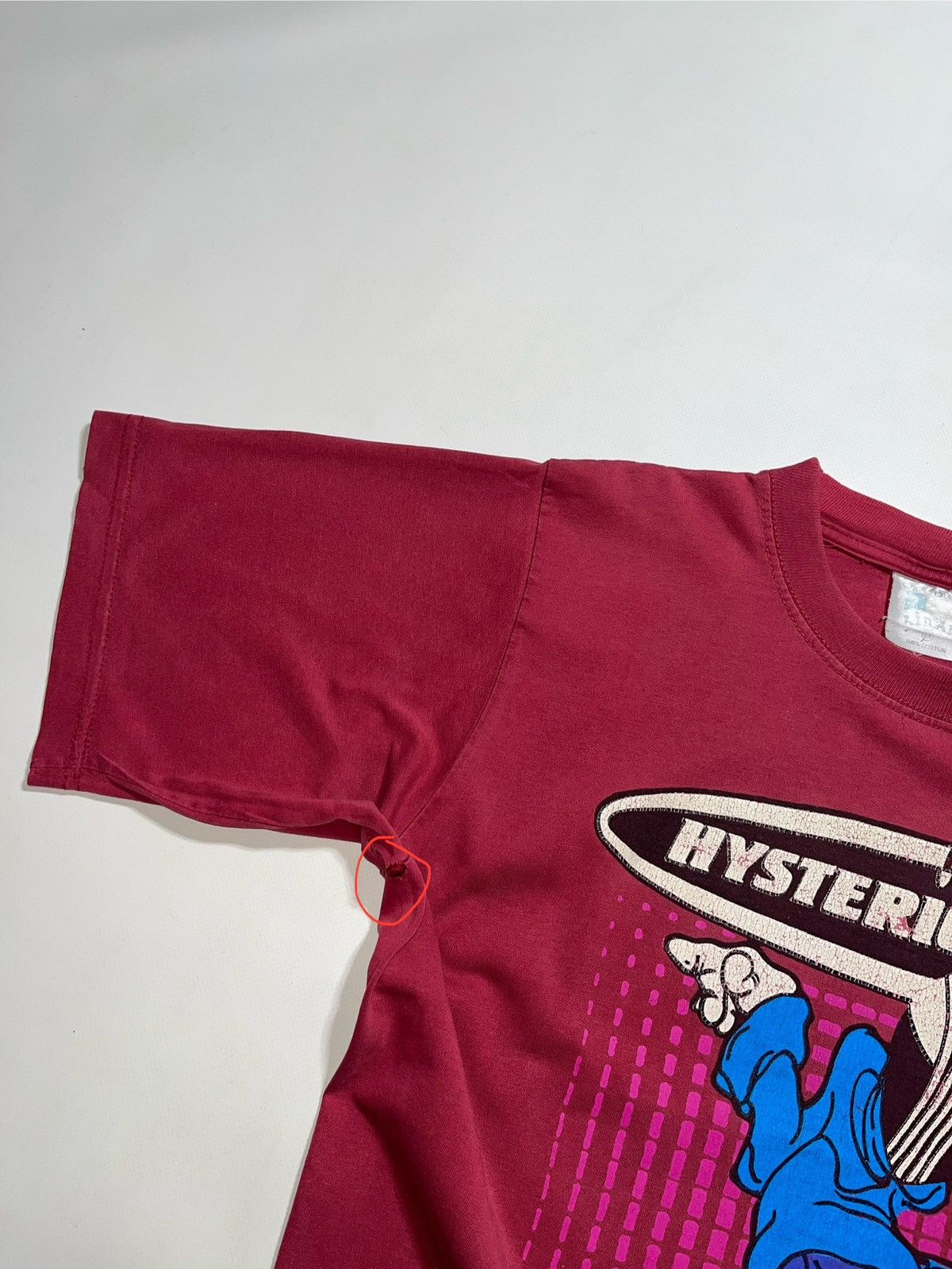 Hysteric Glamour Vintage 90’s Hysterc Glamour Alien thrashed t-shirt RARE Size US M / EU 48-50 / 2 - 11 Thumbnail