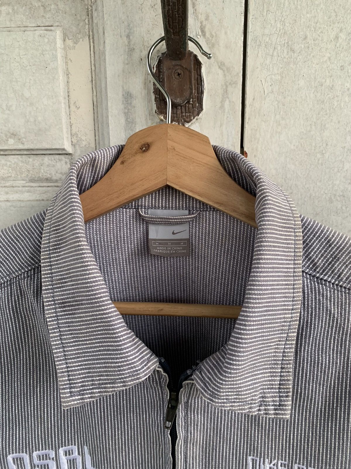 Nike Nike Lab NSRL Hickory Stripe Denim Jacket Size US M / EU 48-50 / 2 - 5 Thumbnail