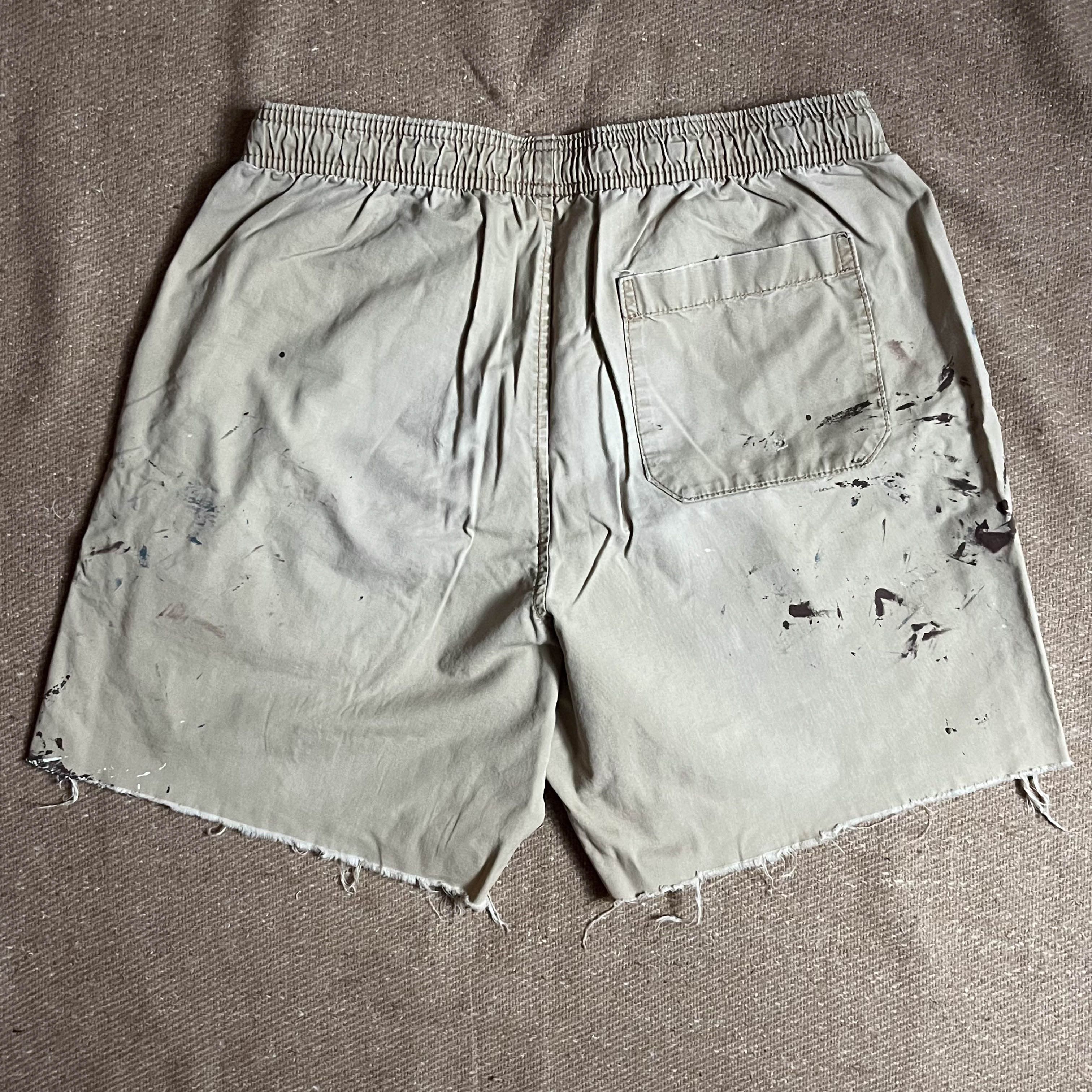 Gap Cut Off Elastic Waist Shorts Size US 30 / EU 46 - 2 Thumbnail
