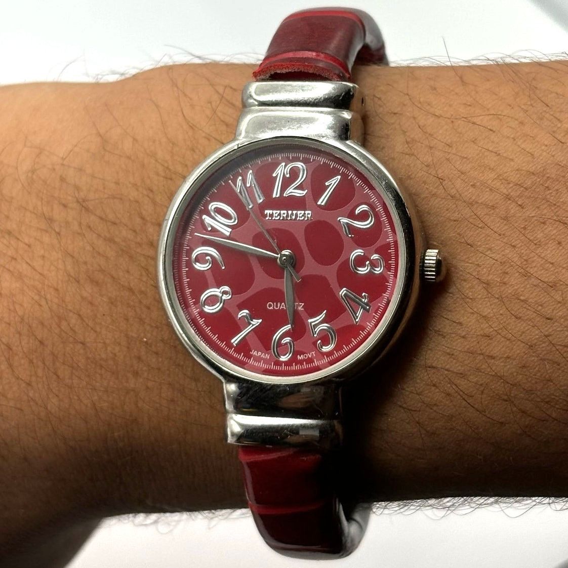 Other Burgundy Terner Cuff Watch Size ONE SIZE - 1 Thumbnail