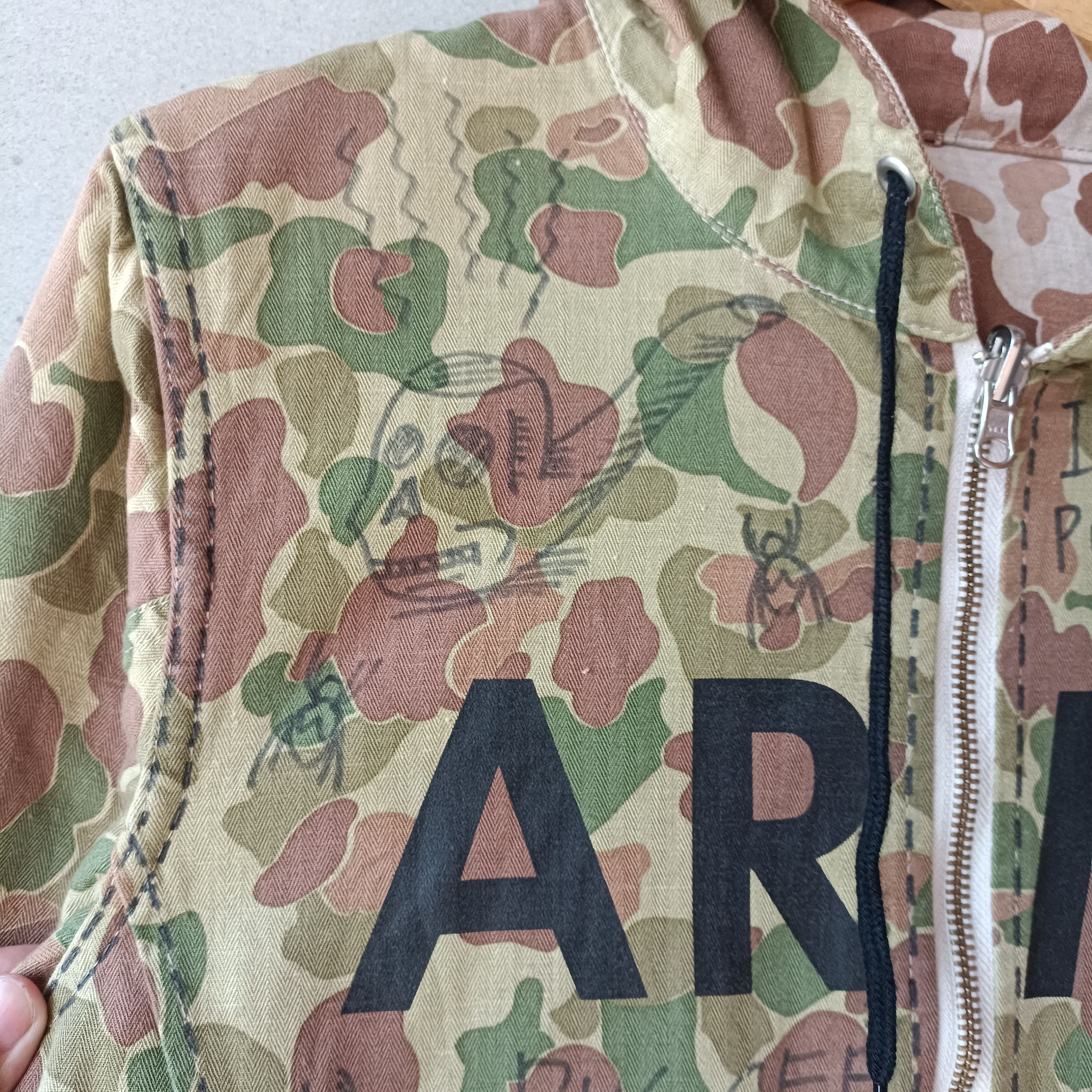 Japanese Brand Armed Japan Duck Hunter Camouflag Reversible Jacket Size US S / EU 44-46 / 1 - 6 Thumbnail