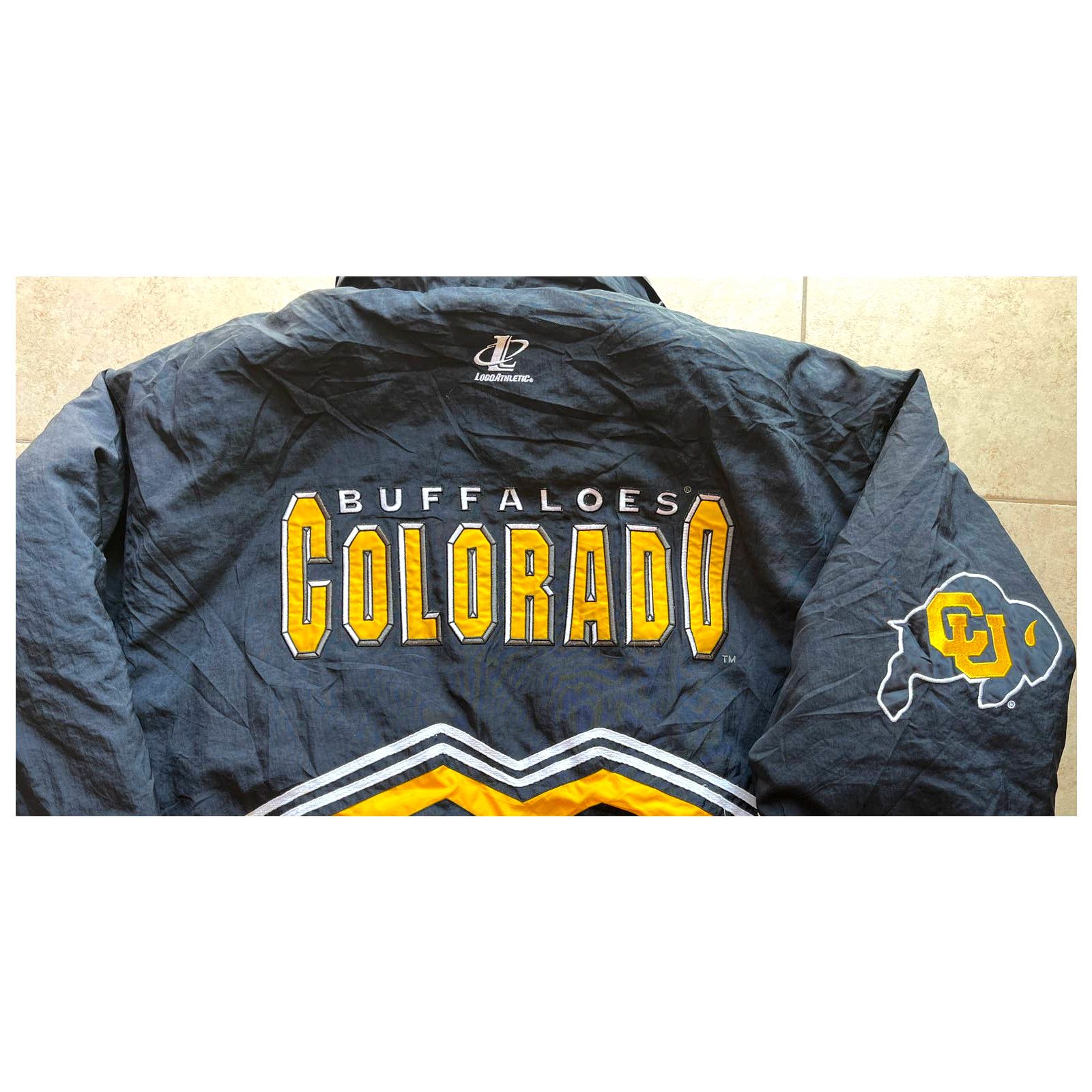 Logo Athletic RARE CU Buffaloes 90s Deion puffer jacket XL Colorado Buffs Size US XL / EU 56 / 4 - 3 Thumbnail