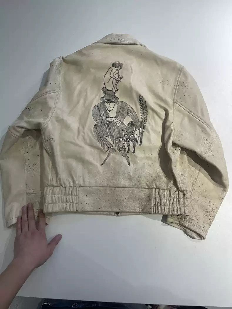 Enfants Riches Deprimes Enfants Riches Deprimes24SS Arcane 17 comic leather clothin Size US L / EU 52-54 / 3 - 2 Thumbnail