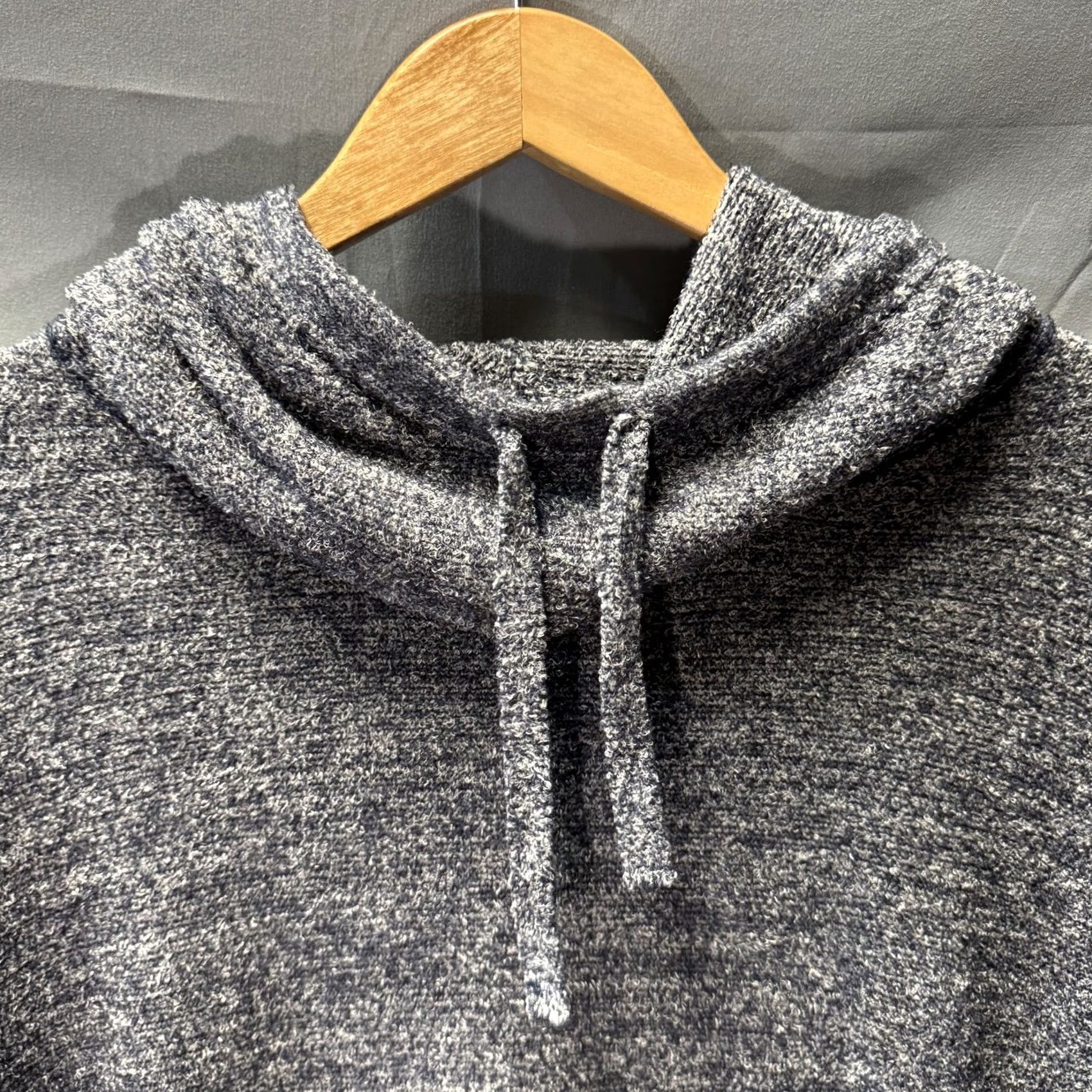 Vintage Barefoot Dreams Pullover Hoodie Womens Medium CozyChic Lite Knit Sweater Pockets Size M / US 6-8 / IT 42-44 - 3 Thumbnail
