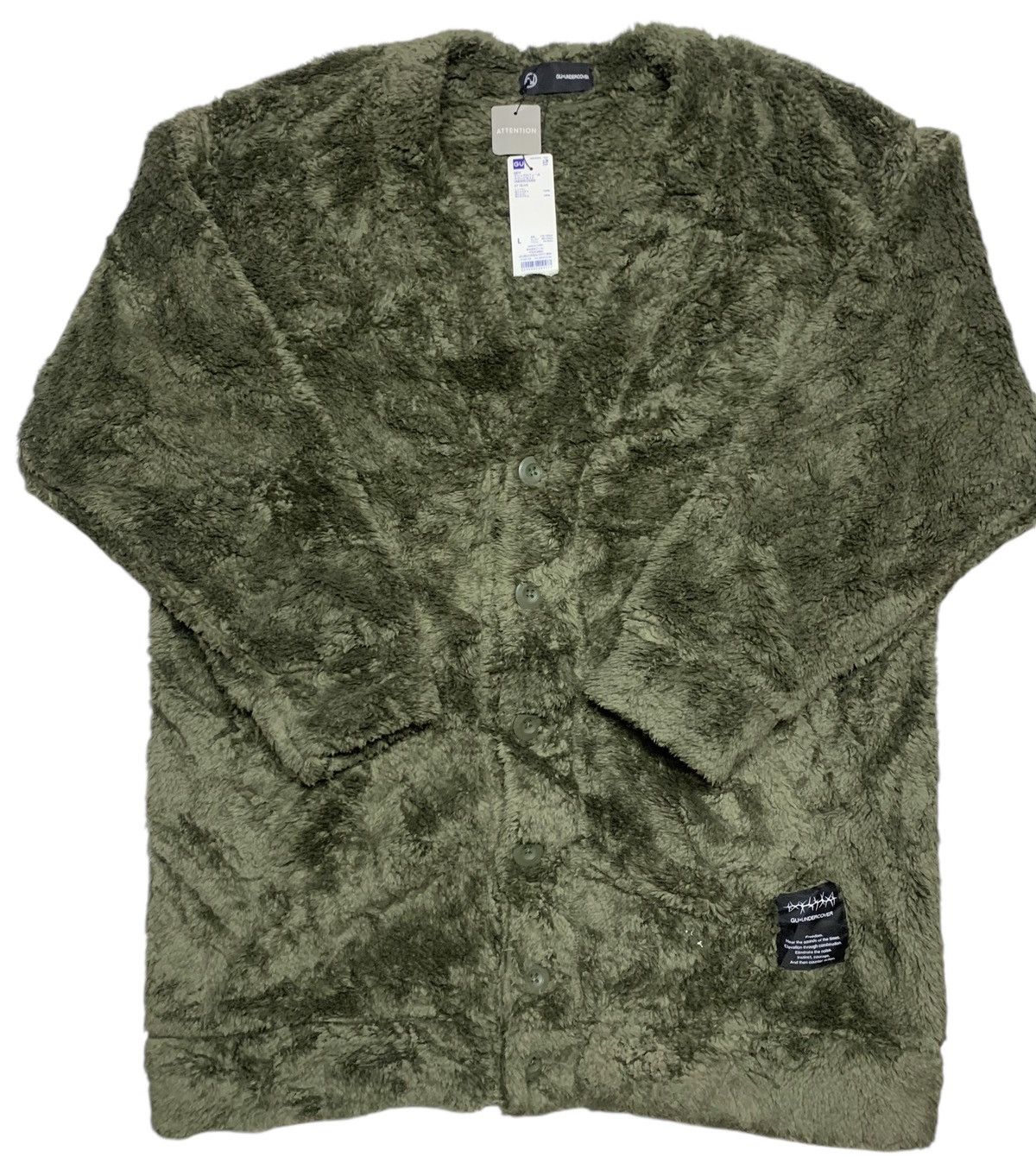 GU × Japanese Brand × Undercover Gu x undercover fleece jacket size l Size US L / EU 52-54 / 3 - 11 Thumbnail