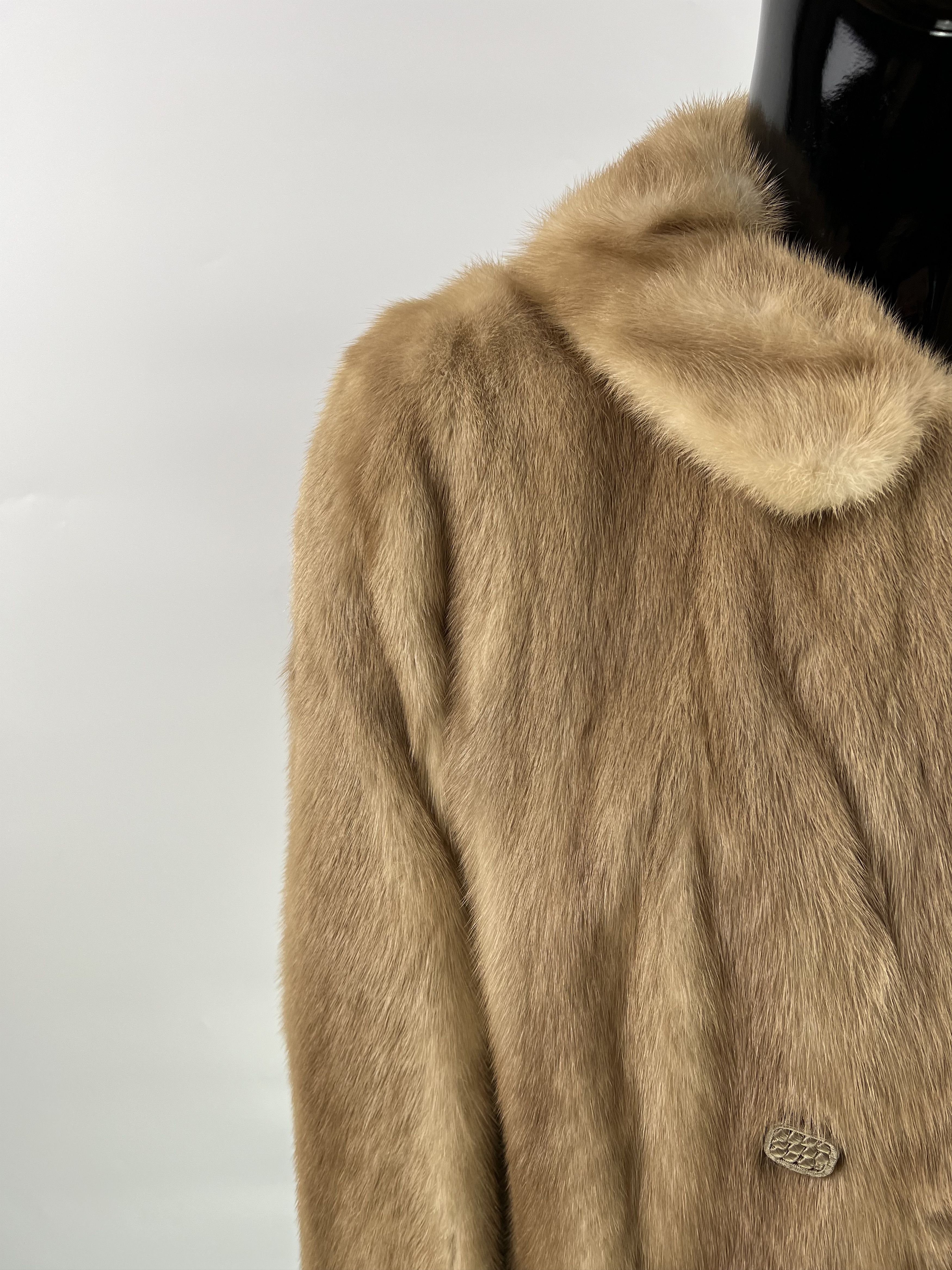 Vintage Real Mink Coat Fur Jacket Size S/M Size S / US 4 / IT 40 - 4 Thumbnail