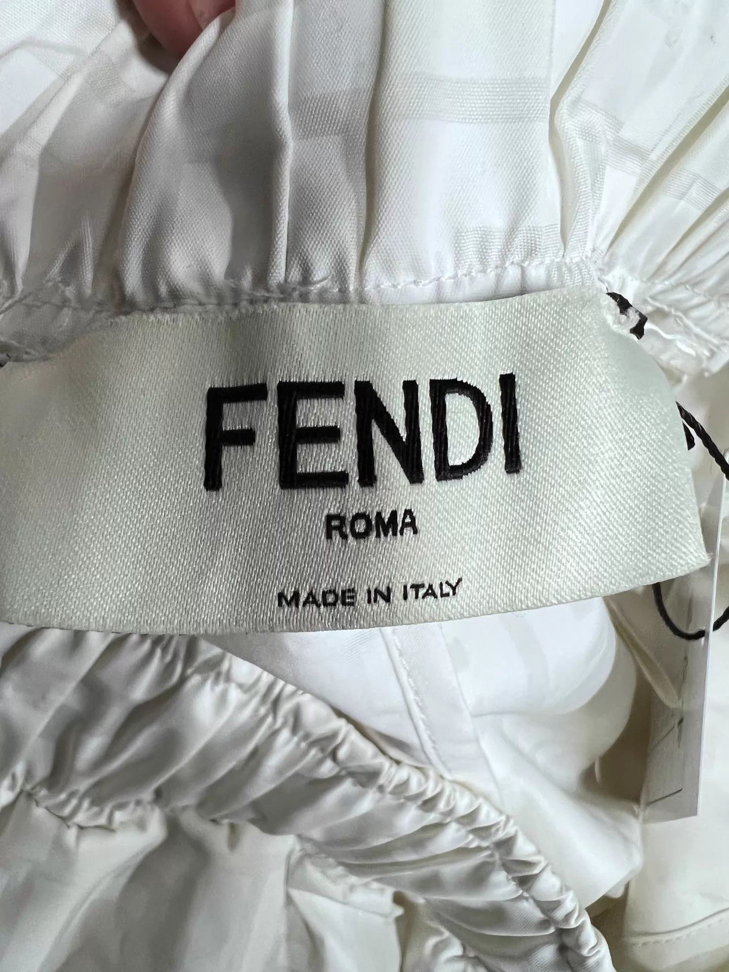 Fendi Fendi FF all over casual pants Size S Size 26" / US 2 / IT 38 - 4 Thumbnail