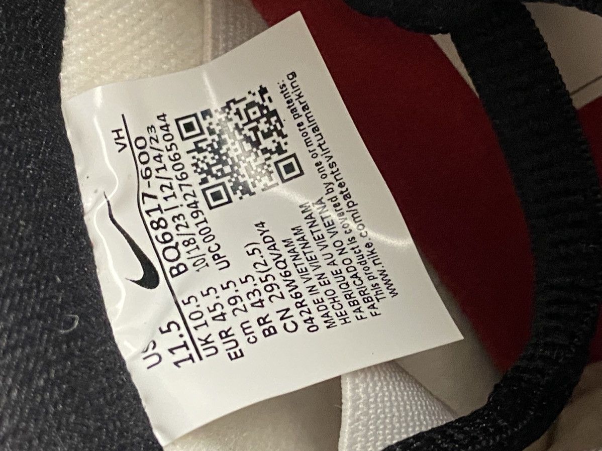 Nike New Nike SB Dunk Low Pro "J-Pack Chicago" Size 11,5US Size US 11.5 / EU 44-45 - 15 Thumbnail