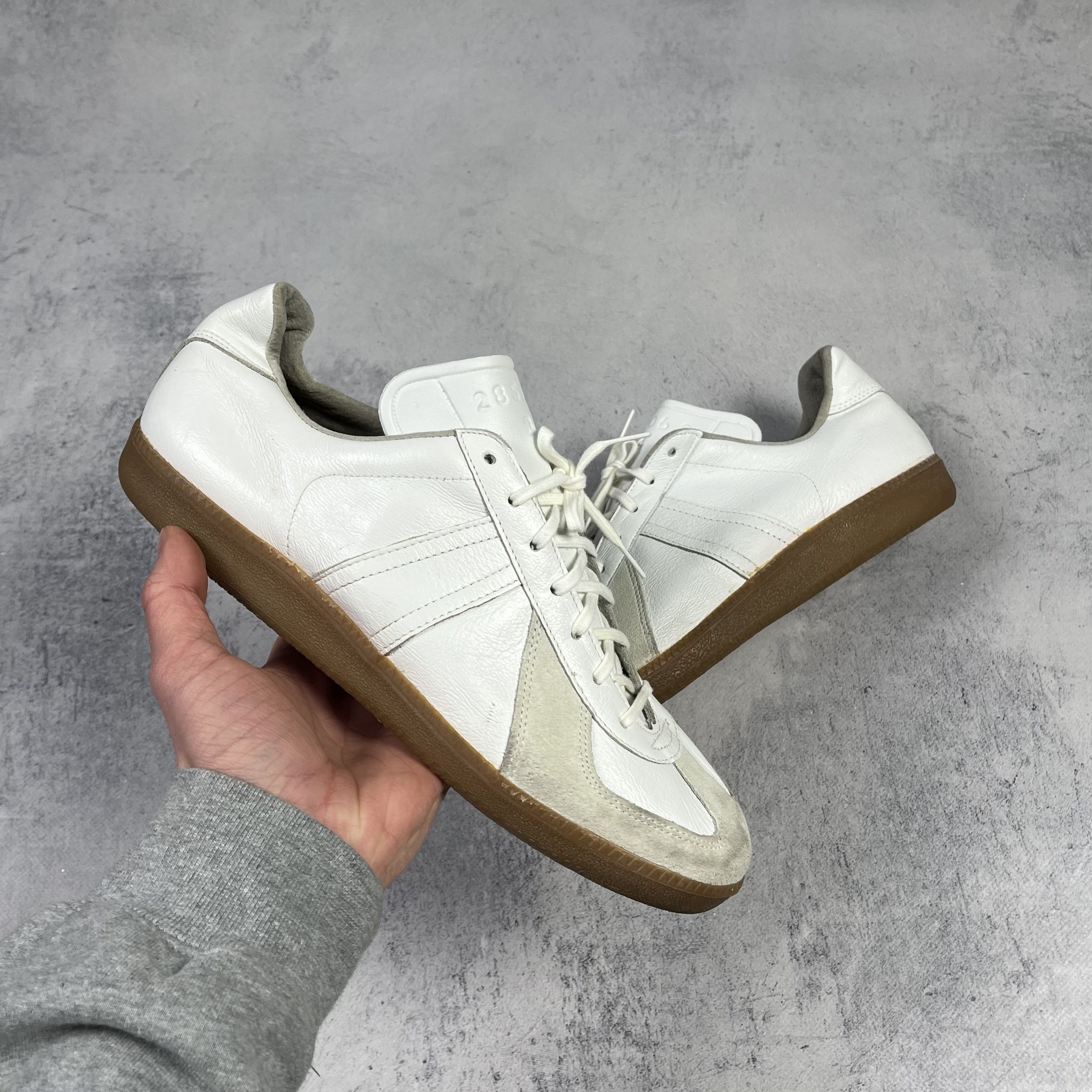 Vintage Vintage BW Sport GAT Leather Low Top Sneakers Replica 80’s Size US 11 / EU 44 - 1 Thumbnail