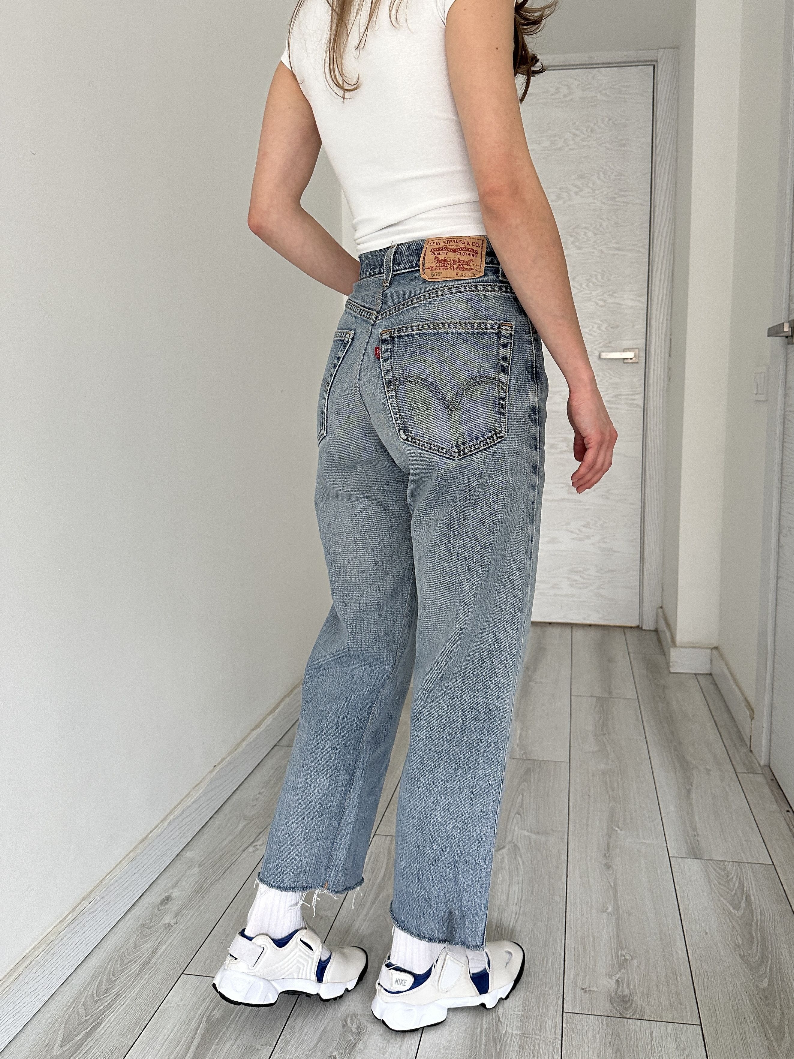 Levi's Vintage Levi's Flared Blue Denim Jeans Size 25" / US 0 / IT 36 - 2 Thumbnail