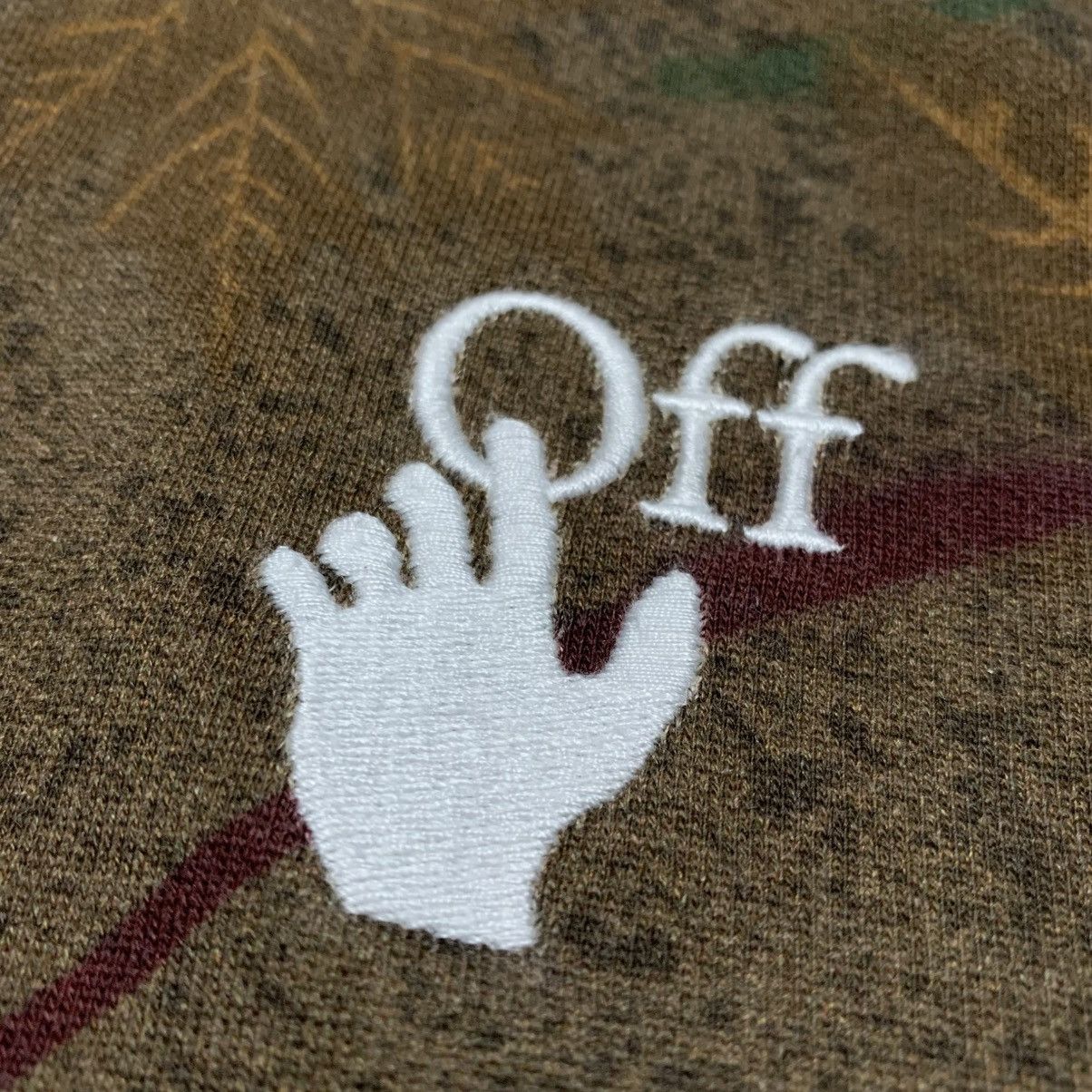 Off-White Off White Small Leaf Arrows Green Camo Hoodie Virgil Abloh Size US S / EU 44-46 / 1 - 12 Thumbnail