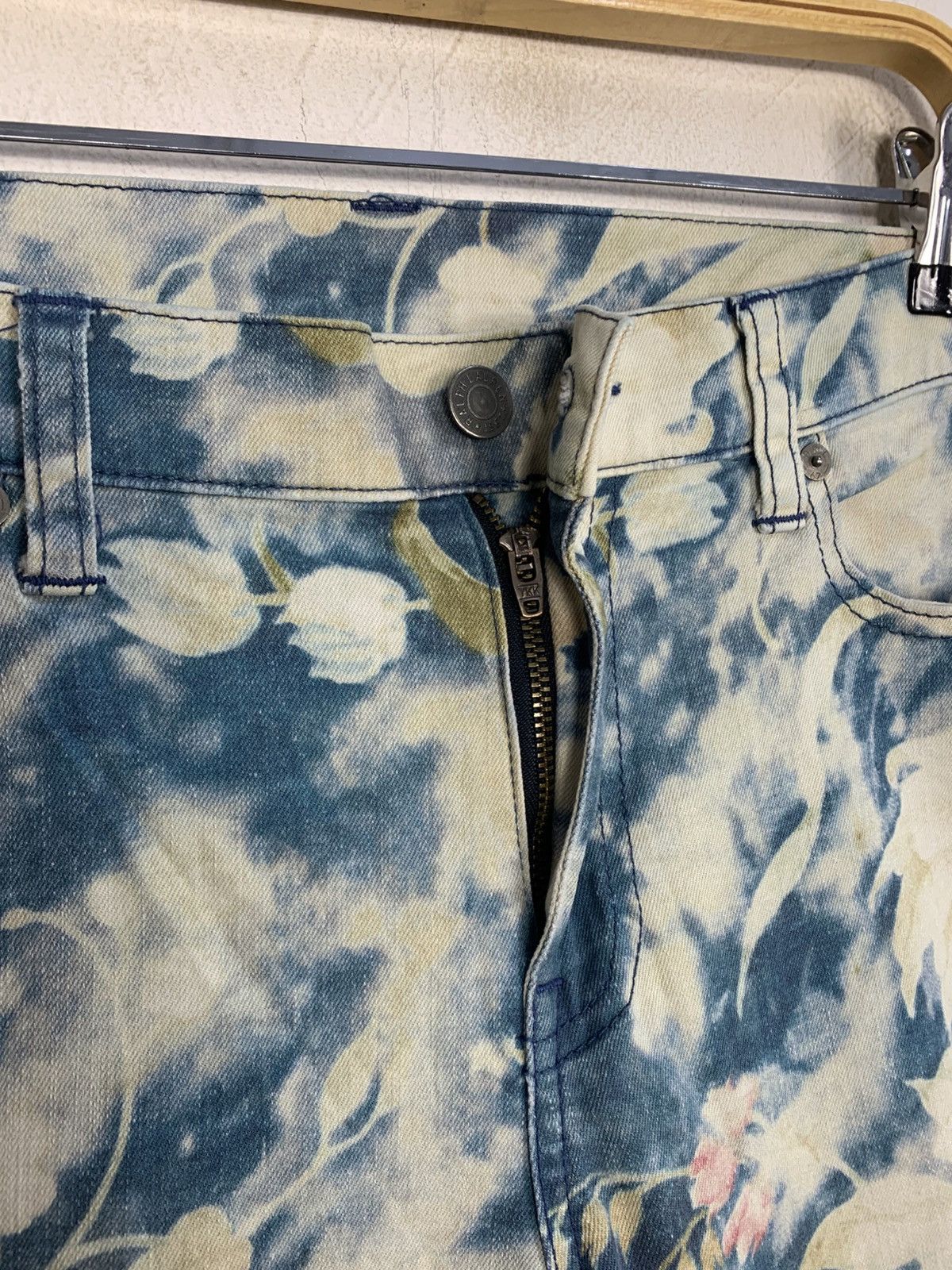 Polo Ralph Lauren 90s Polo Ralph Lauren Tompkins Skinny Floral Indigo Denim Size 32" / US 10 / IT 46 - 6 Thumbnail