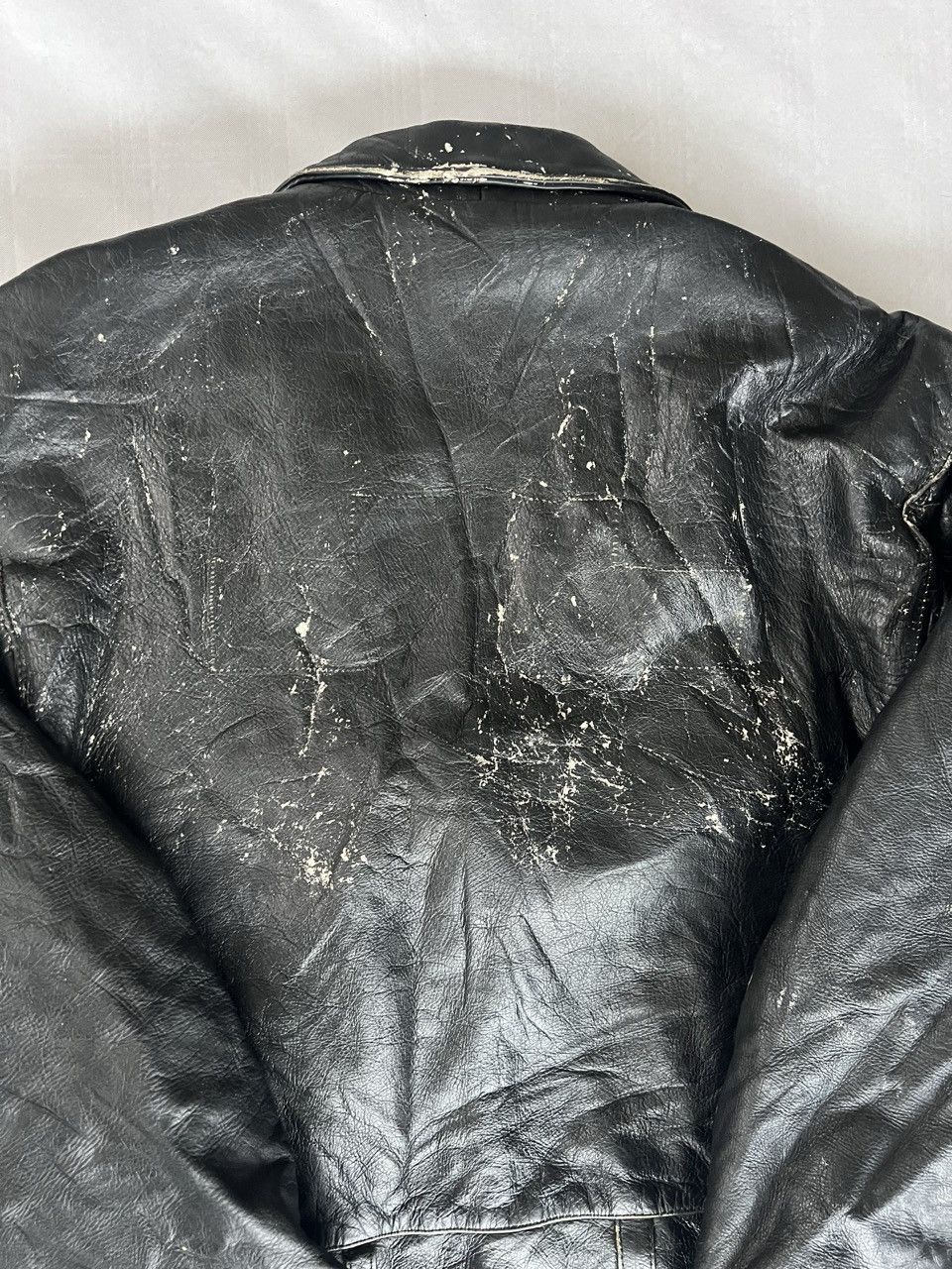 Avirex Avirex USA Leather Biker Jacket – XL – Made in Korea – 1990s Size US XL / EU 56 / 4 - 8 Thumbnail