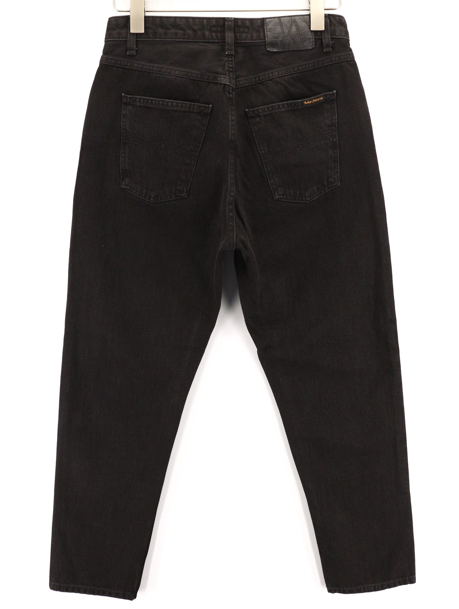 Nudie Jeans BREEZY BRITT W29/L28 Black Cotton Denim Jeans 80668 Size US 29 - 2 Thumbnail