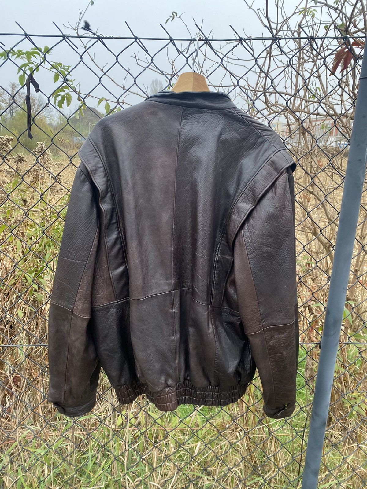Japanese Brand × Vintage Leather jacket vintage Size US L / EU 52-54 / 3 - 4 Thumbnail