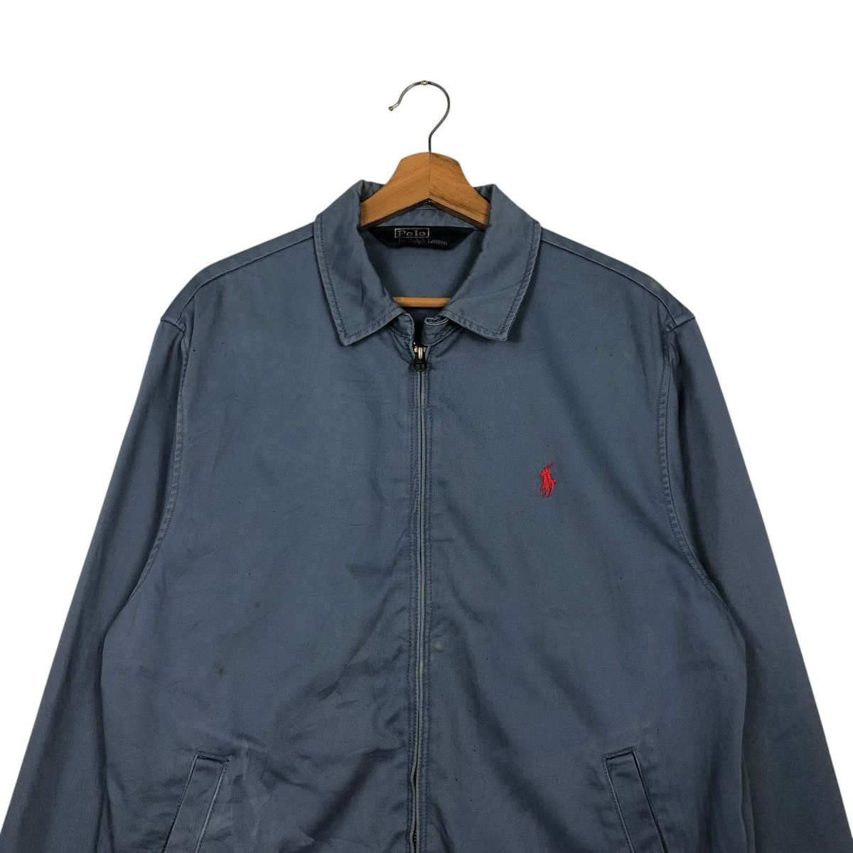 Polo Ralph Lauren 🔥VINTAGE BOMBER JACKET ZIPPER POLO RALPH LAUREN Size US M / EU 48-50 / 2 - 5 Thumbnail