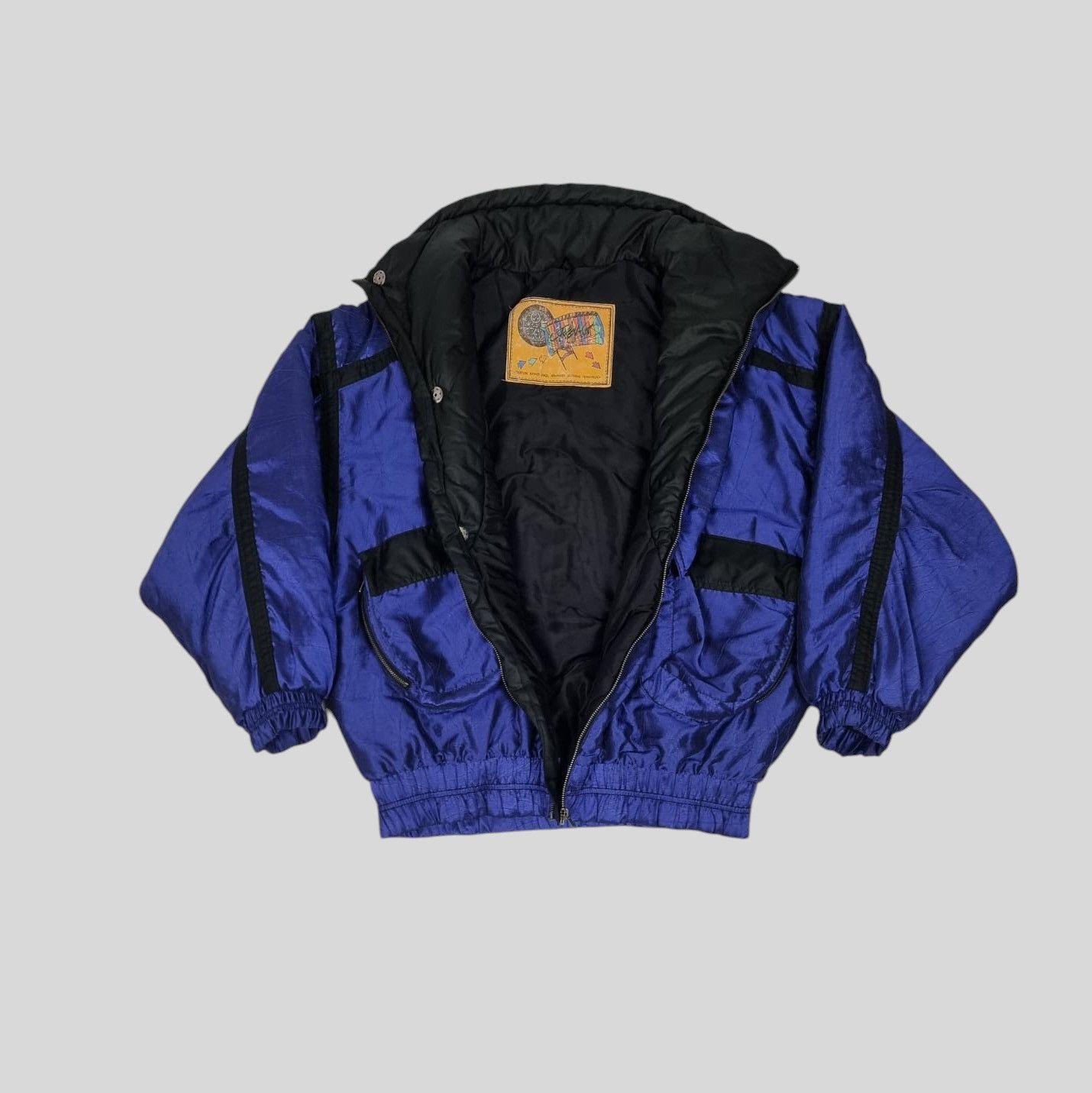 Japanese Brand × Vintage Creact vintage boxy bomber jacket M mens womens Size US M / EU 48-50 / 2 - 2 Thumbnail