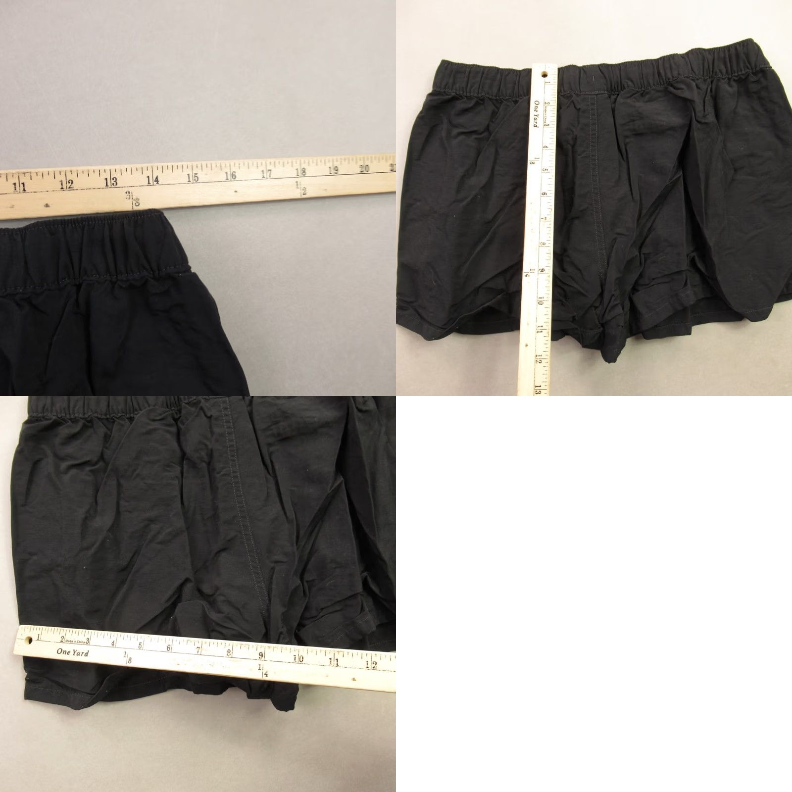Patagonia Patagonia Womens Large Athletic Running Shorts - Black Pockets Size 28" / US 6 / IT 42 - 8 Thumbnail