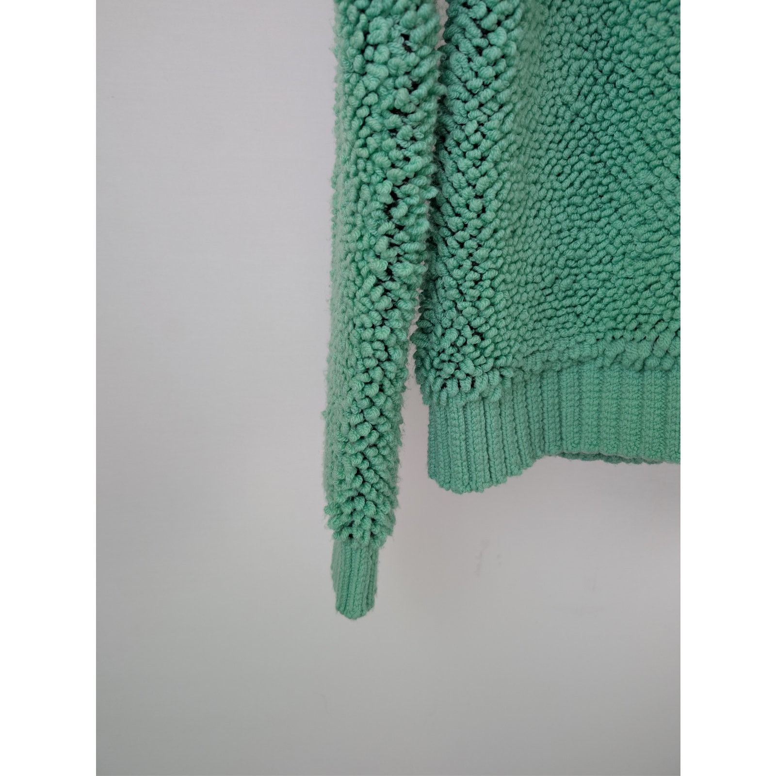 Bottega Veneta o1rshd1 Animal Jacquard Sweater HW Graphic in Siren Size US S / EU 44-46 / 1 - 12 Thumbnail