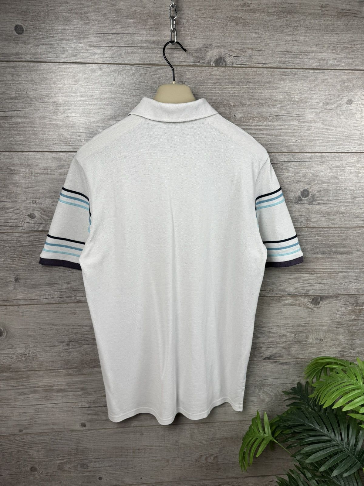 Yves Saint Laurent Ysl Yves Saint Laurent Polo Big logo Vintage Luxury T shirt Size US L / EU 52-54 / 3 - 16 Thumbnail