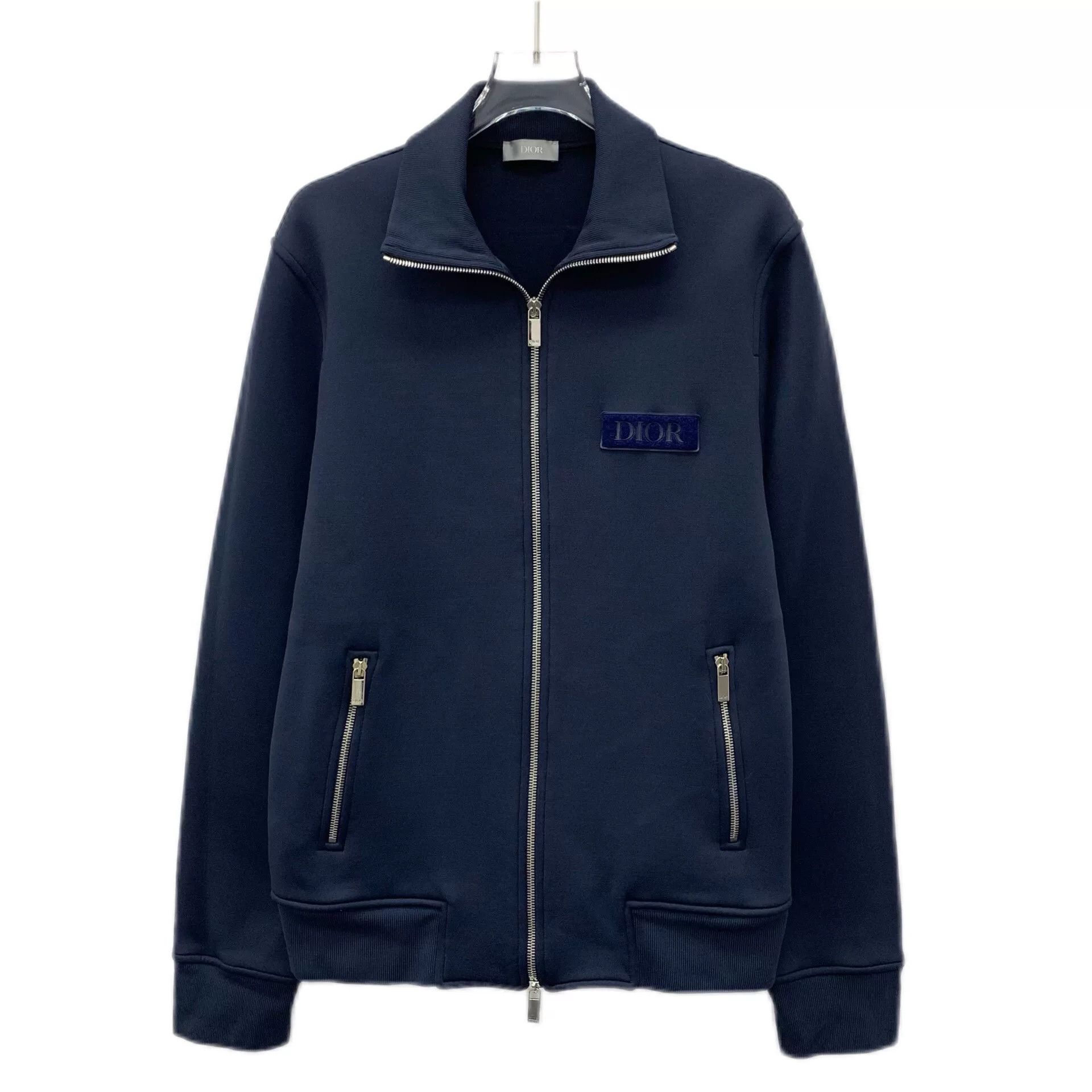 Dior Dior Logo Flocked Collar Zip Jacket Size US M / EU 48-50 / 2 - 1 Thumbnail