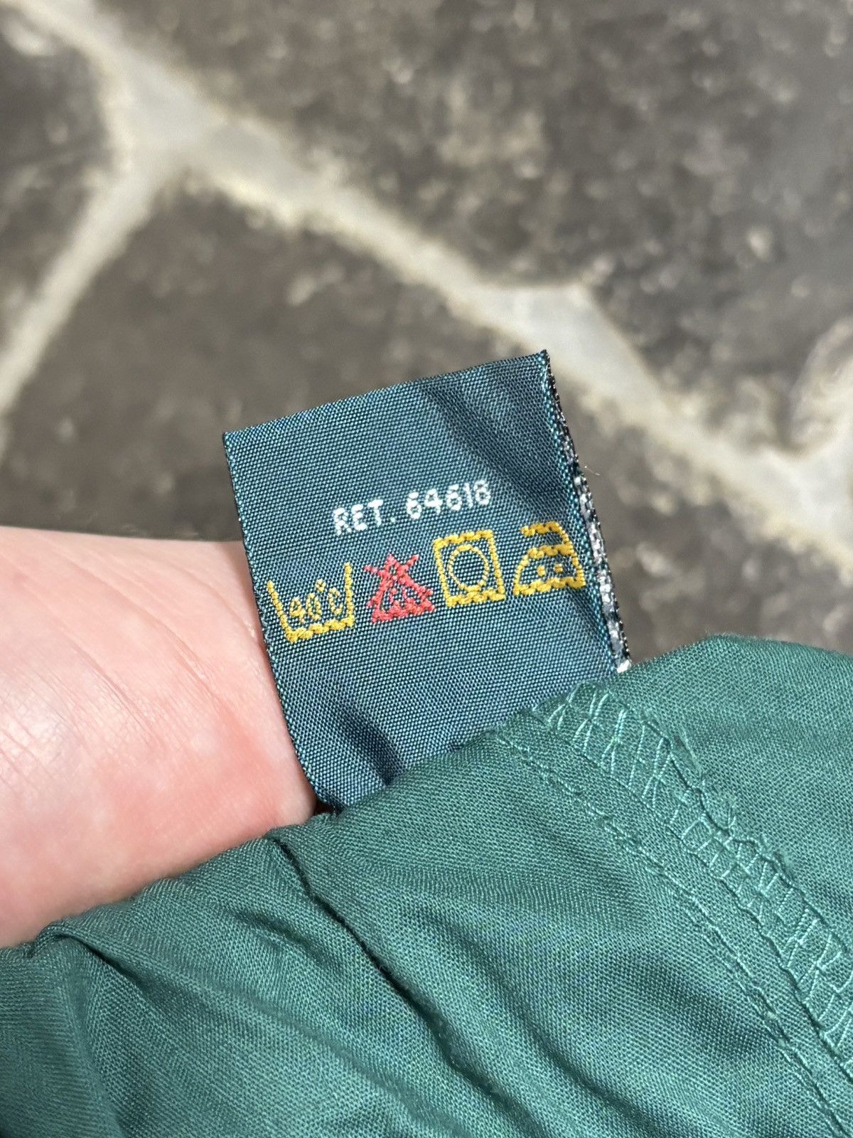 Vintage 1990s Vintage Pajamas Set Dark Green Matching 2 Piece Suit Size US 34 / EU 50 - 11 Thumbnail