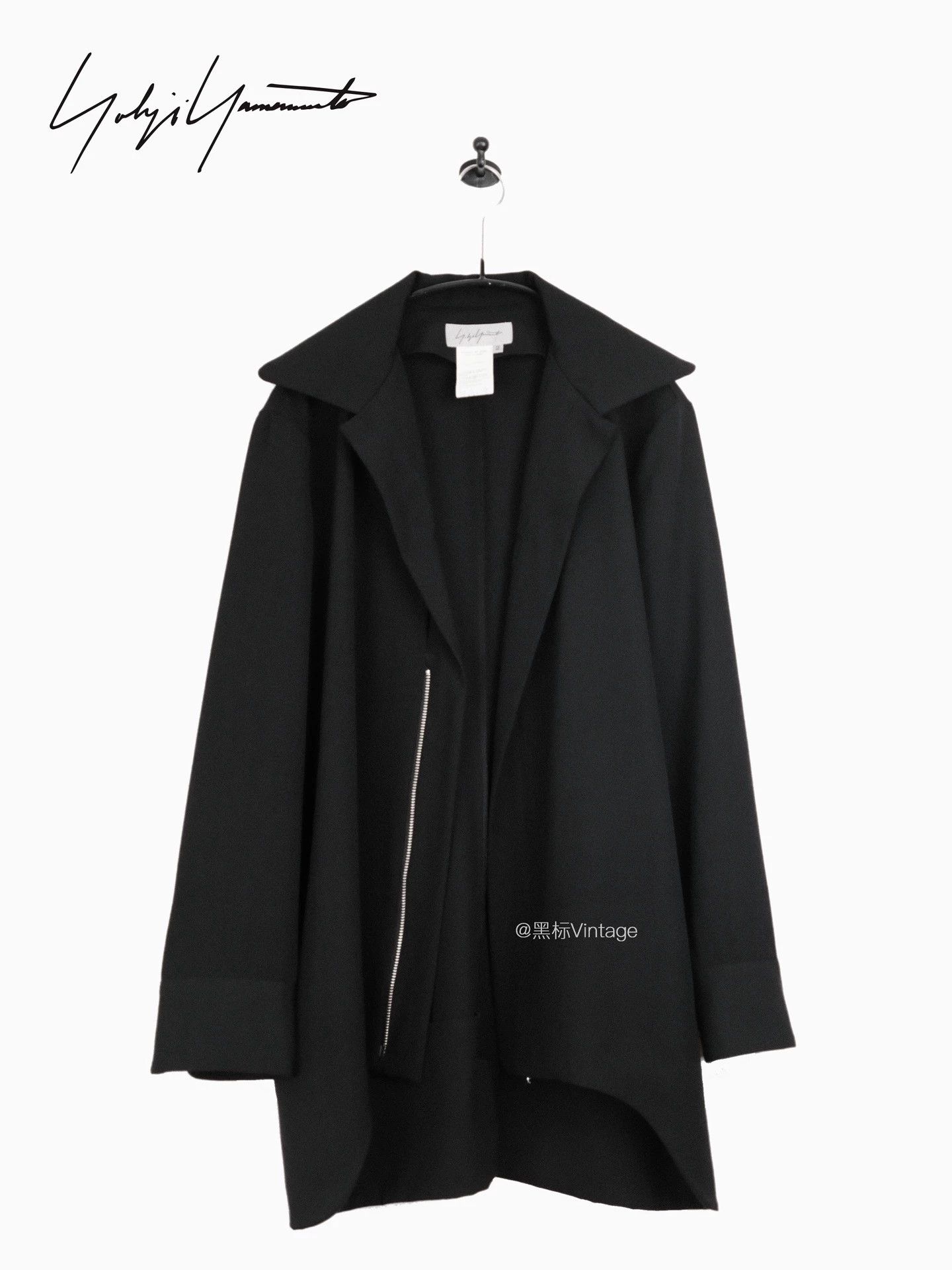 Yohji Yamamoto Yohji Yamamoto 04aw Vtg Perforated Zip 9/10 2 Size US M / EU 48-50 / 2 - 2 Thumbnail