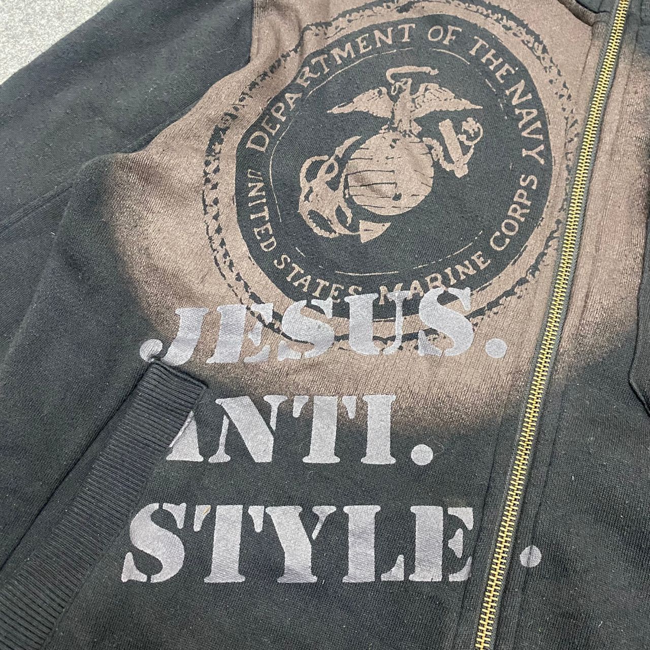 Hysteric Glamour 💥Vintage Center Clease Jesus Anti Style Hoodies Size US M / EU 48-50 / 2 - 6 Thumbnail