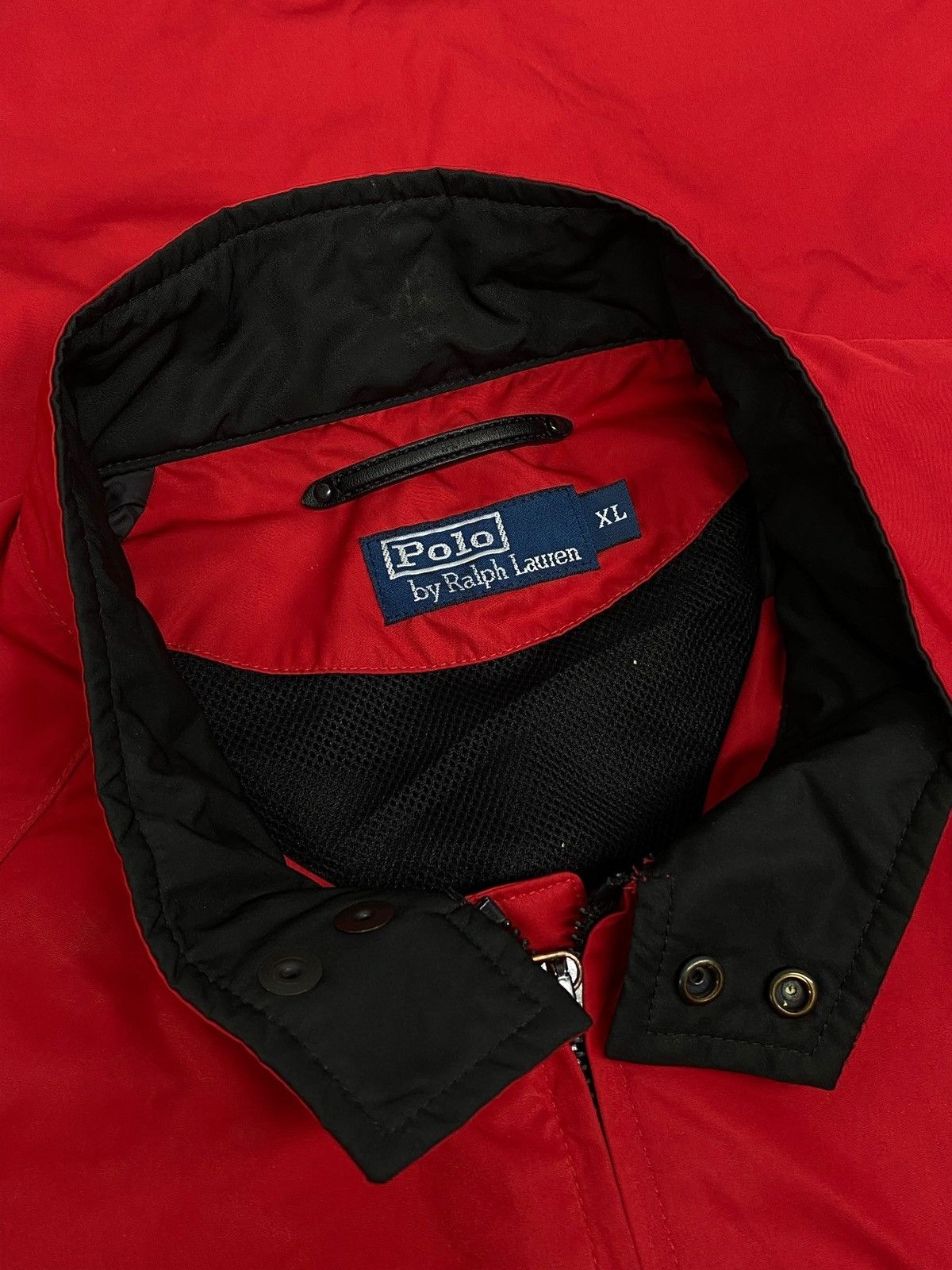 Polo Ralph Lauren 🔥 POLO RALPH LAUREN RED JACKET RACING TEAM MOTO STYLE Size US XL / EU 56 / 4 - 20 Thumbnail