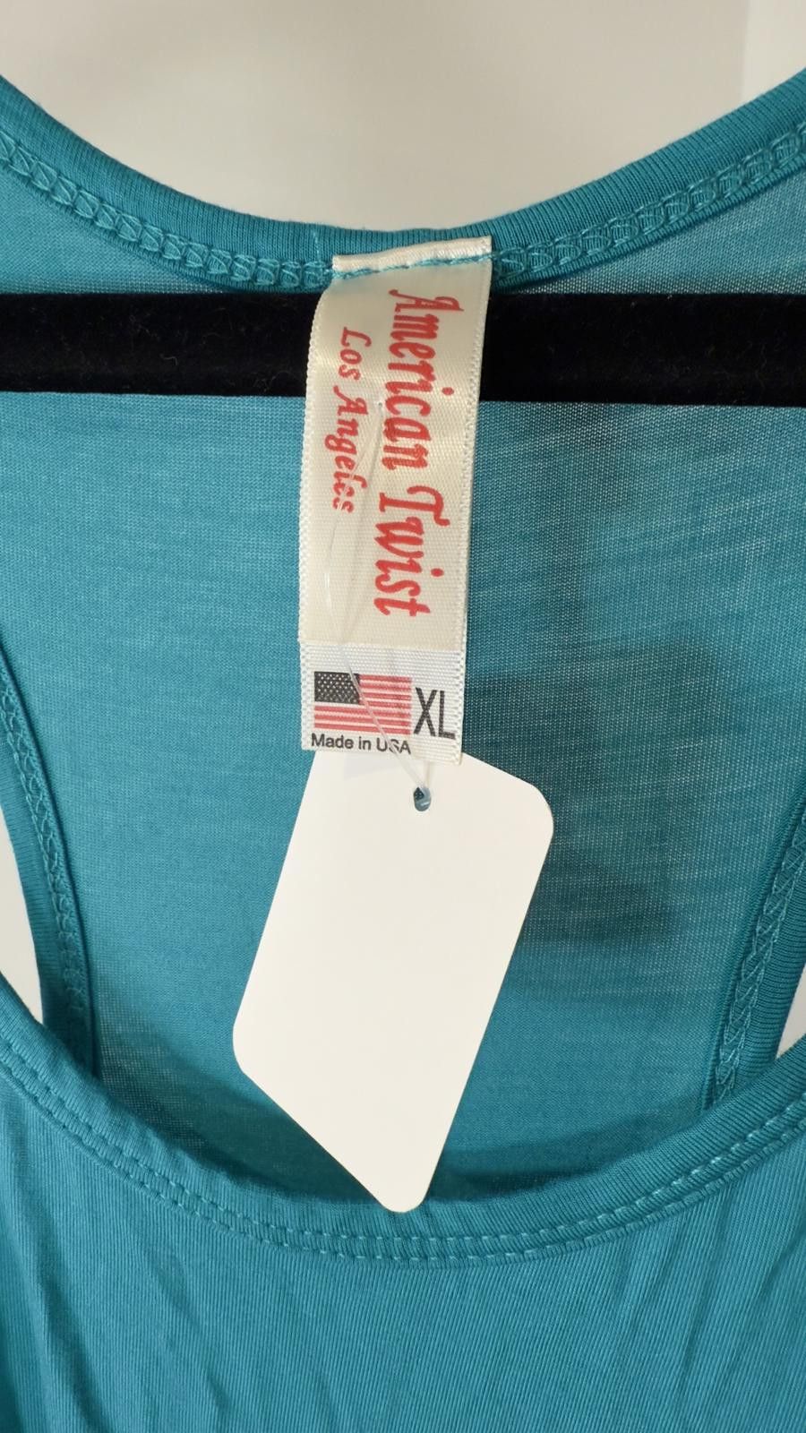 Designer Stylish XL Aqua Maxi Dress by American Twist Size XL / US 12-14 / IT 48-50 - 3 Thumbnail
